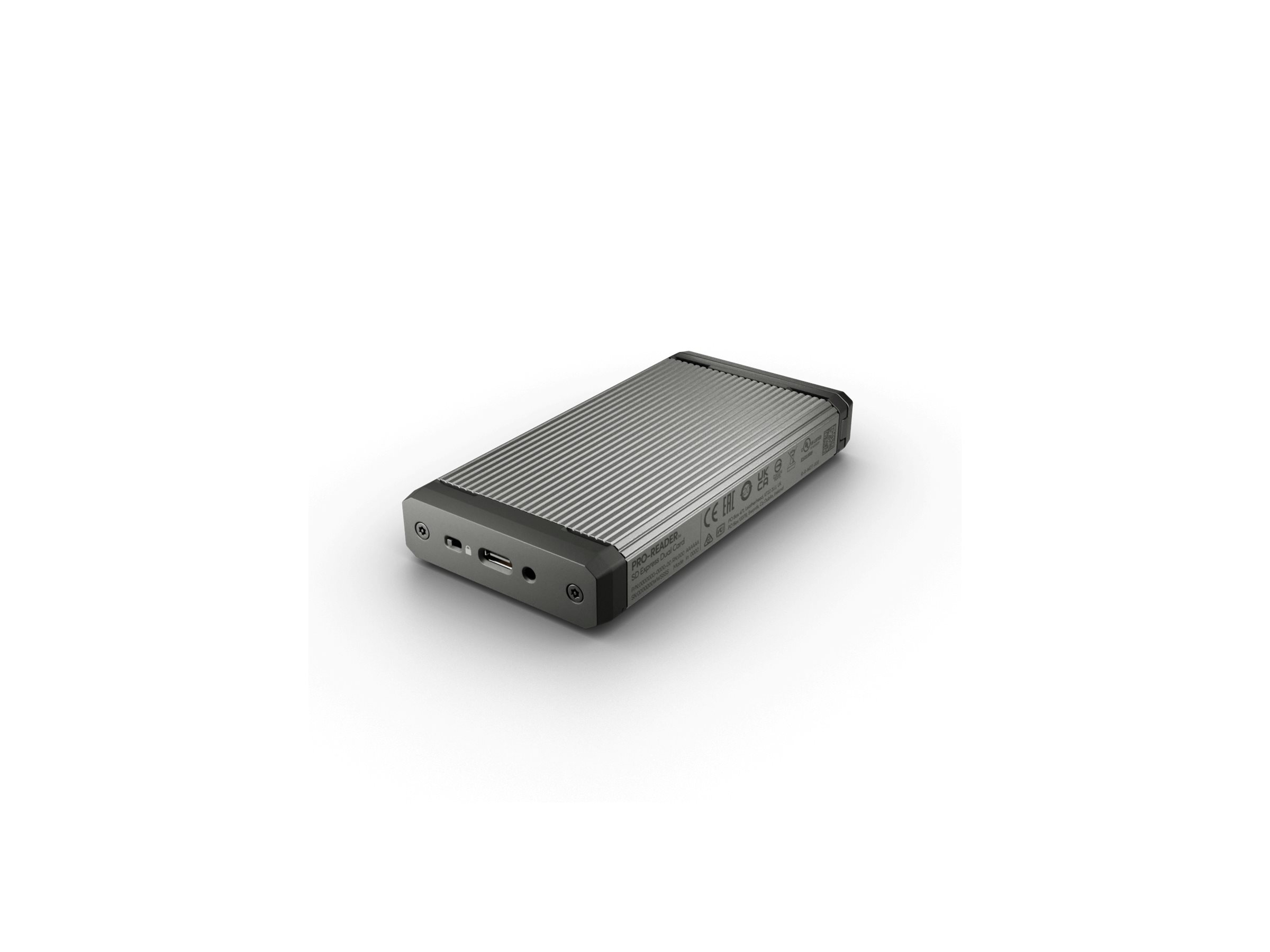 SanDisk PRO-READER Dual Card - Kartenleser - 2 in 1 (SD Express, microSD Express, microSD UHS-I, microSDHC UHS-I, microSDXC UHS-I, SDHC UHS-I, SDXC UHS-I)
