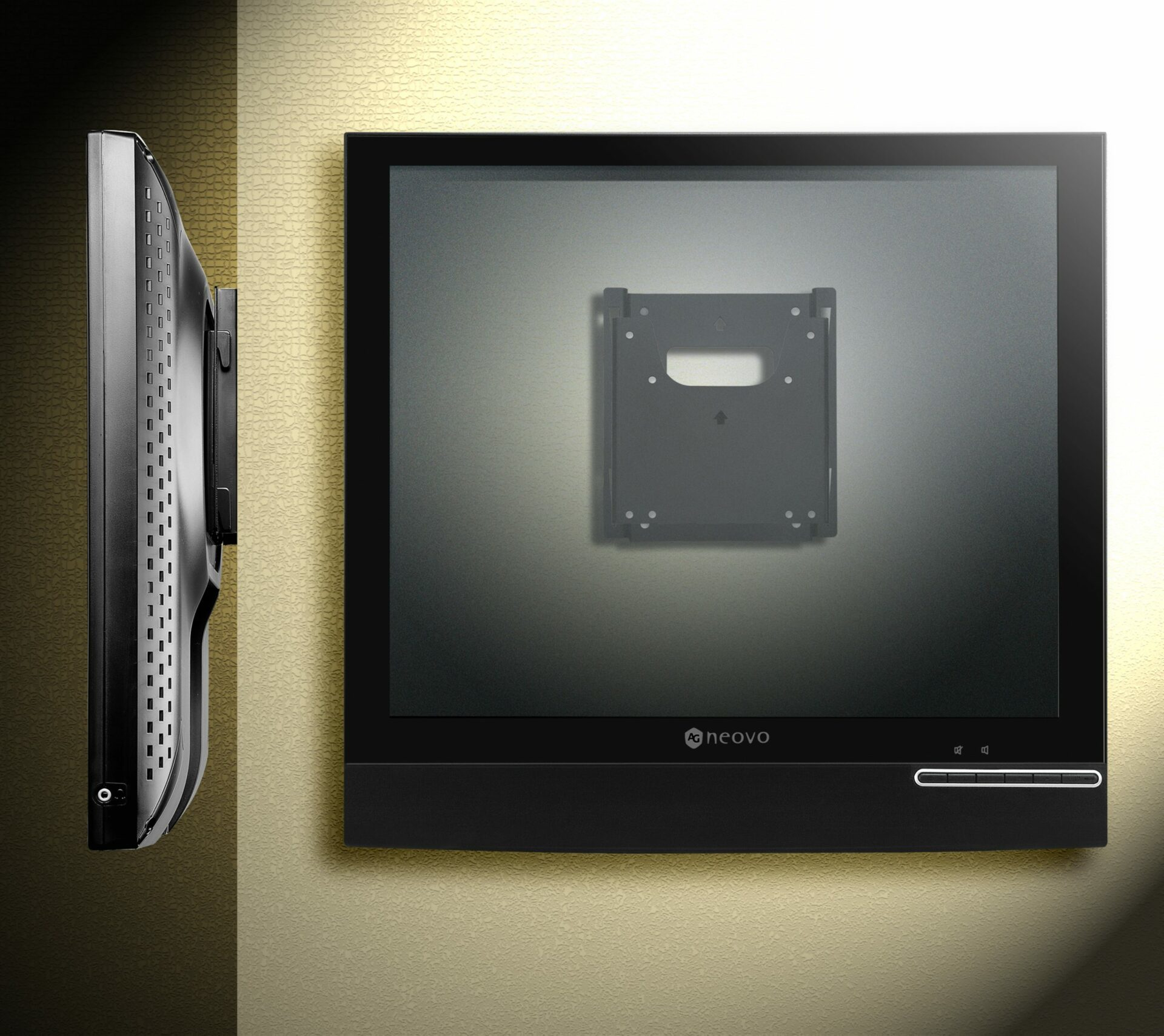AG Neovo WMK-01 - Befestigungskit (2 Klammern) - fr LCD-Display