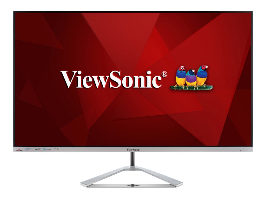 Viewsonic VX Series VX3276-MHD-3 pantalla para PC 81,3 cm (32) 1920 x 1080 Pixeles Full HD LED Plata