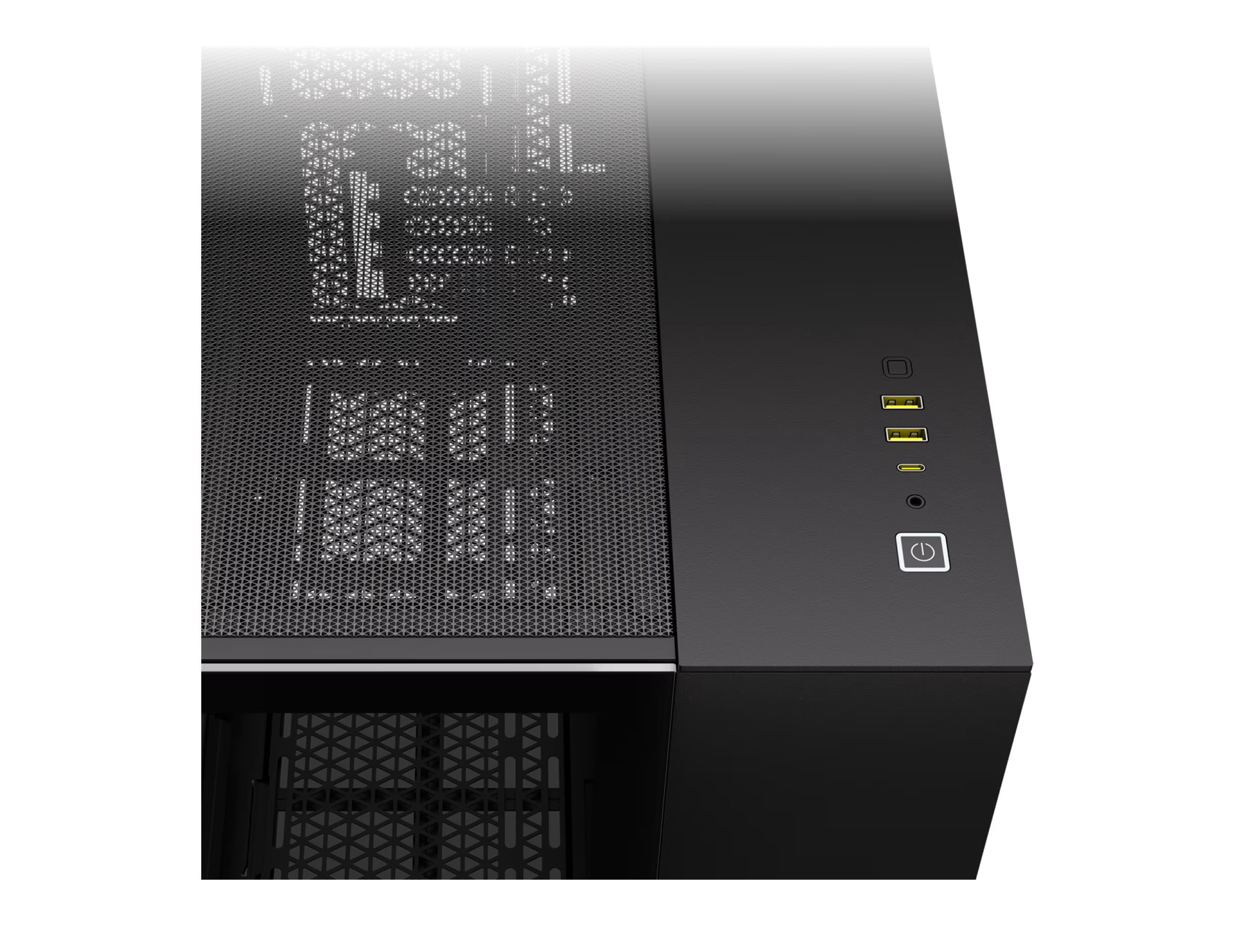 Corsair Geh Micro-ATX 2500X LINK Tempered Glass Black - Geh�use