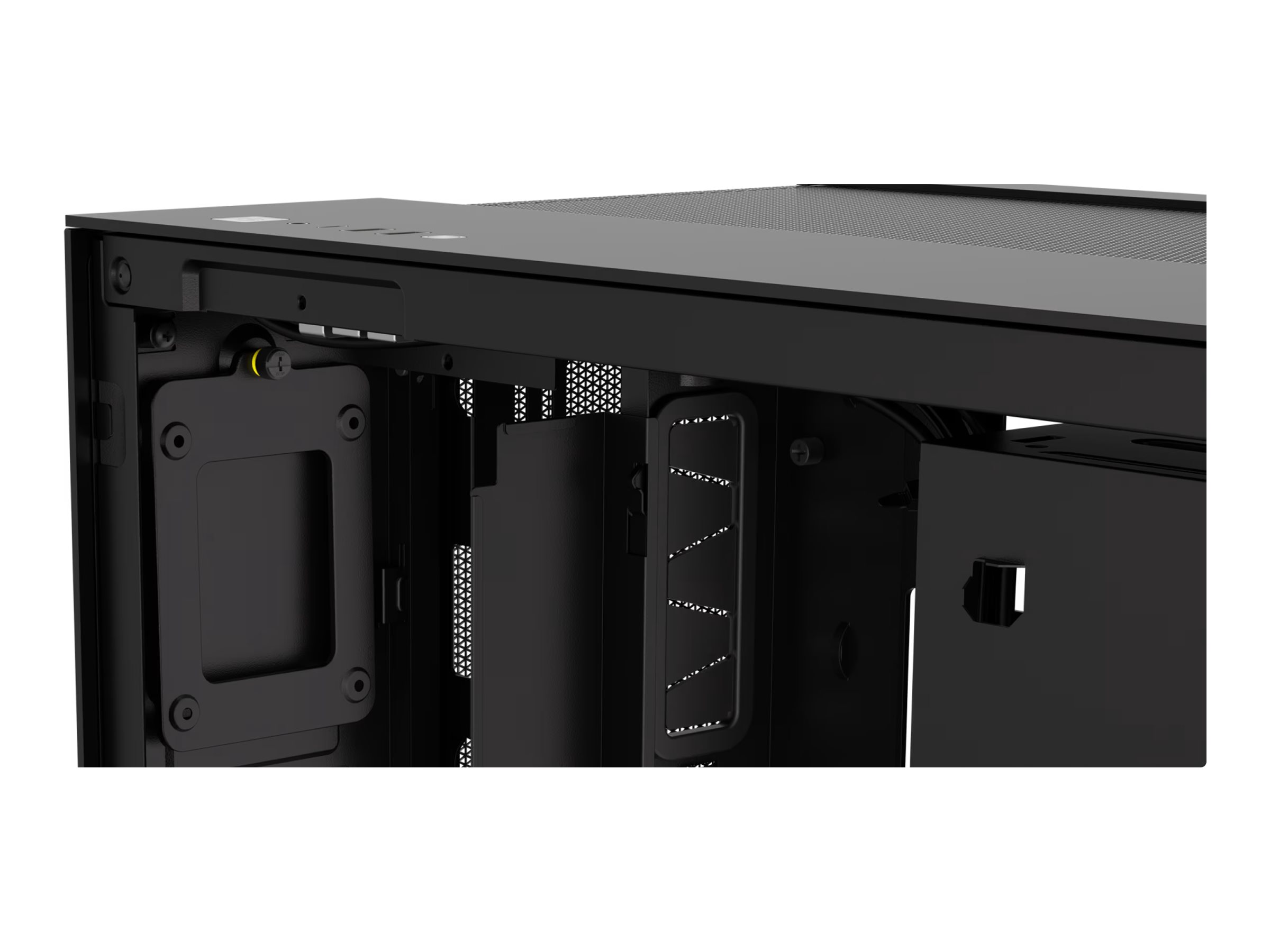 Corsair Geh Micro-ATX 2500X LINK Tempered Glass Black - Geh�use