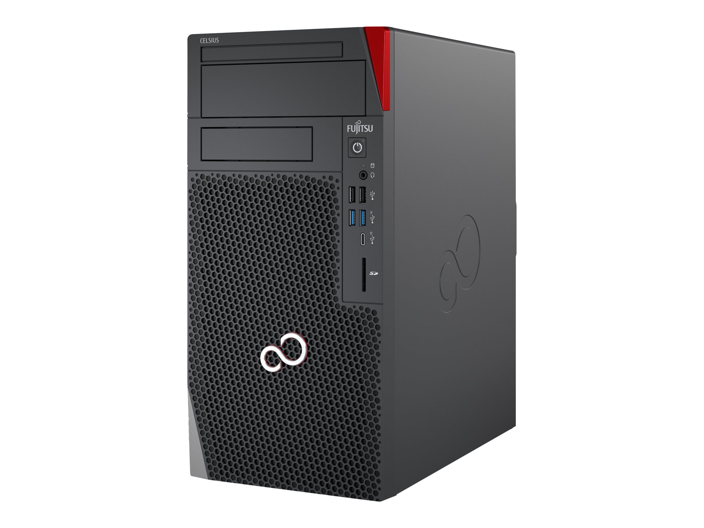 Fujitsu Celsius W5011 - Micro Tower - 1 x Core i7 11700K / 3.6 GHz