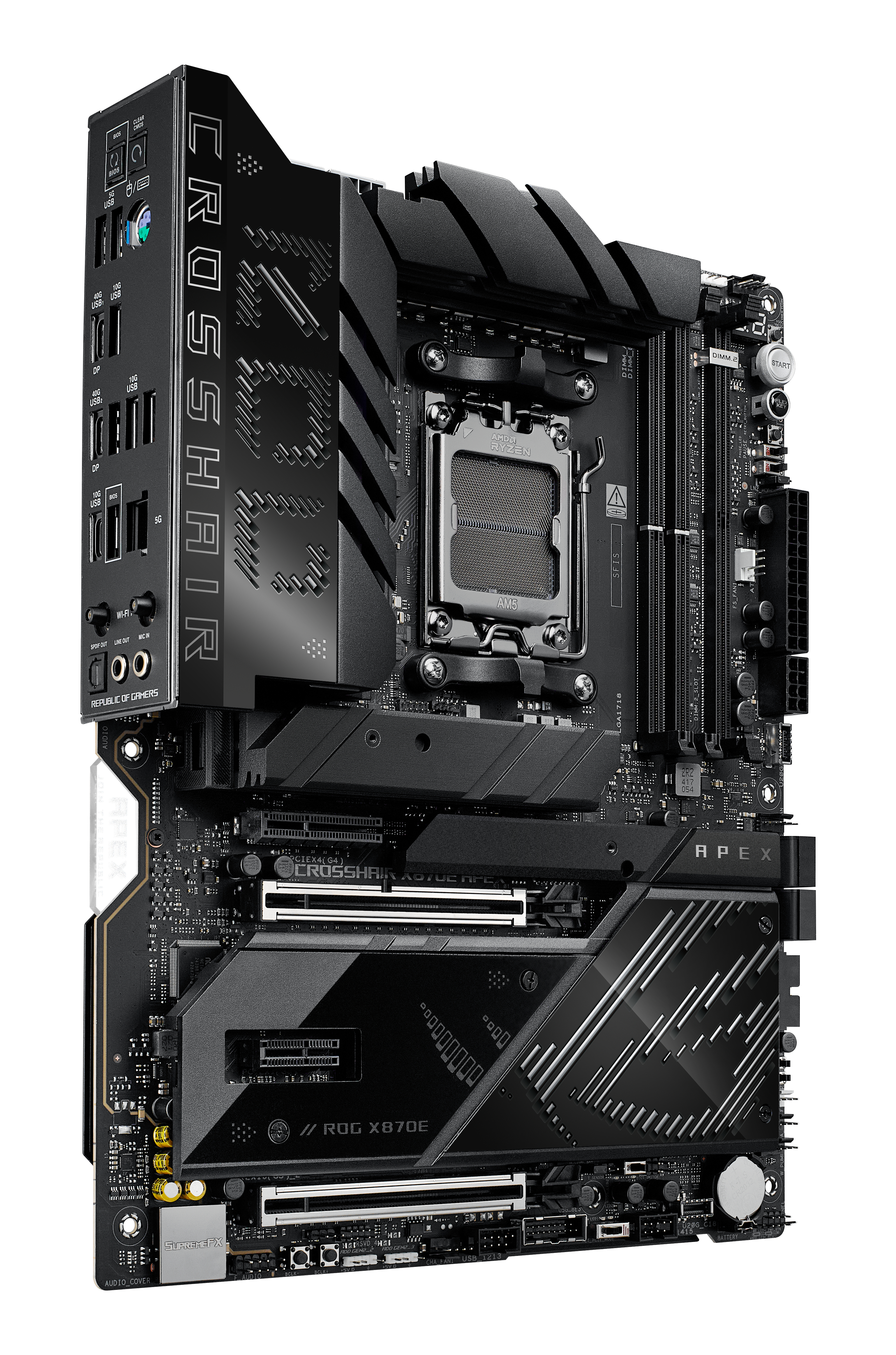 ASUS ROG CROSSHAIR X870E APEX AMD X870E Zcalo AM5 ATX