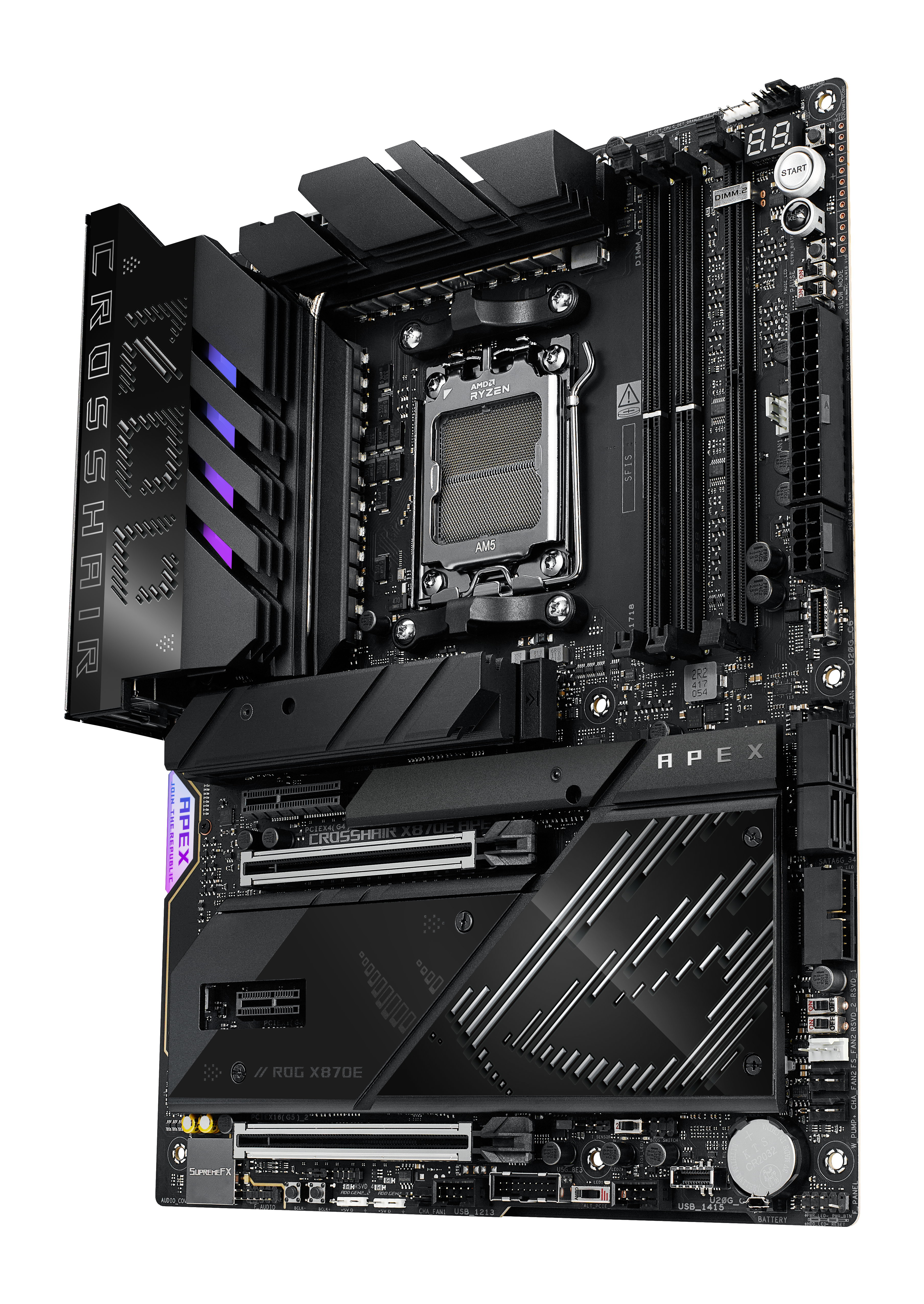 ASUS ROG CROSSHAIR X870E APEX AMD X870E Zcalo AM5 ATX