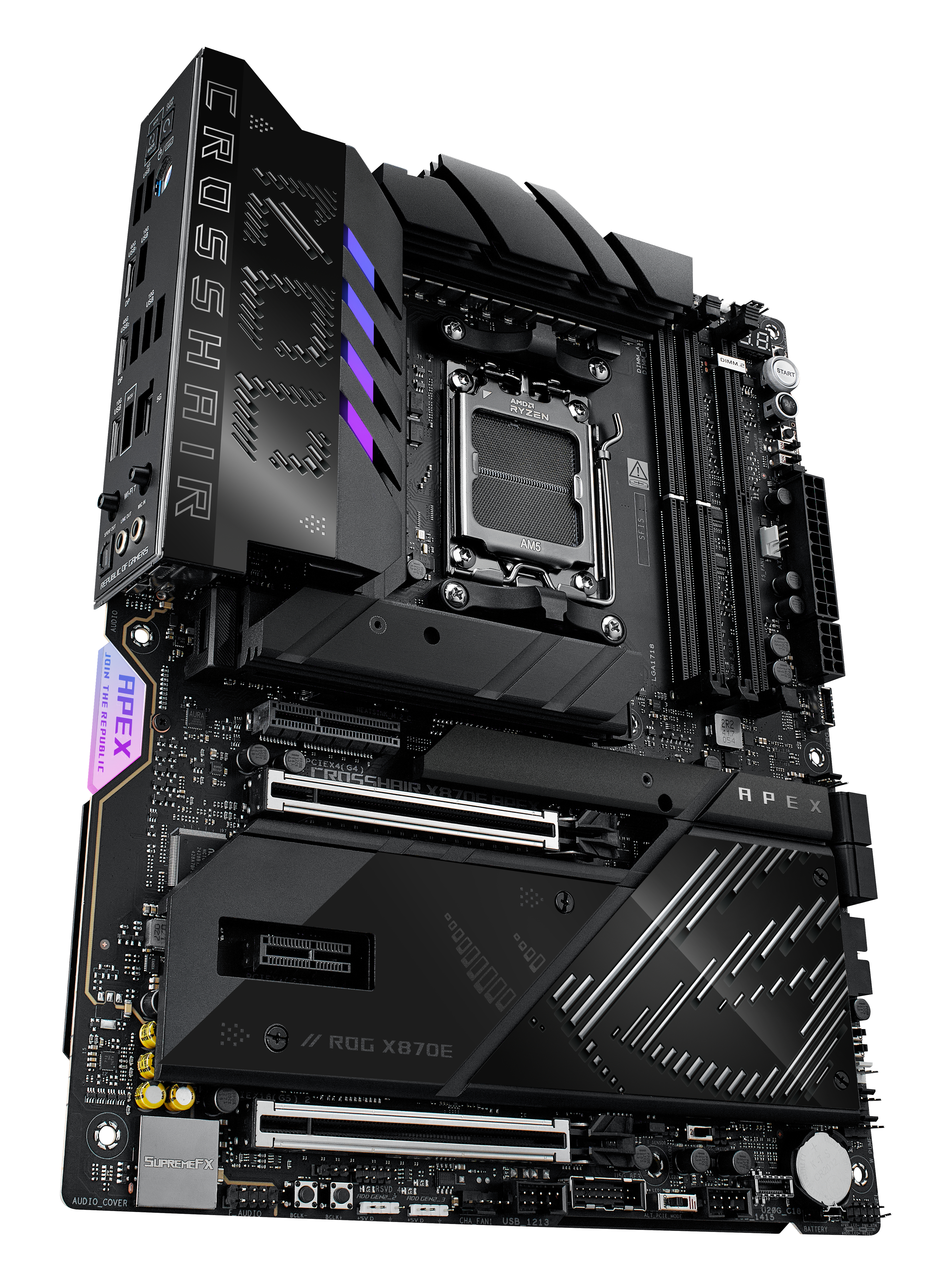 ASUS ROG CROSSHAIR X870E APEX AMD X870E Zcalo AM5 ATX