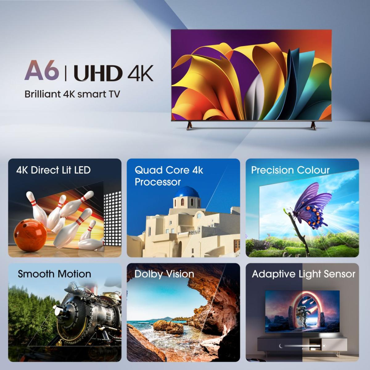 Hisense Smart TV 85 4K 85A6N