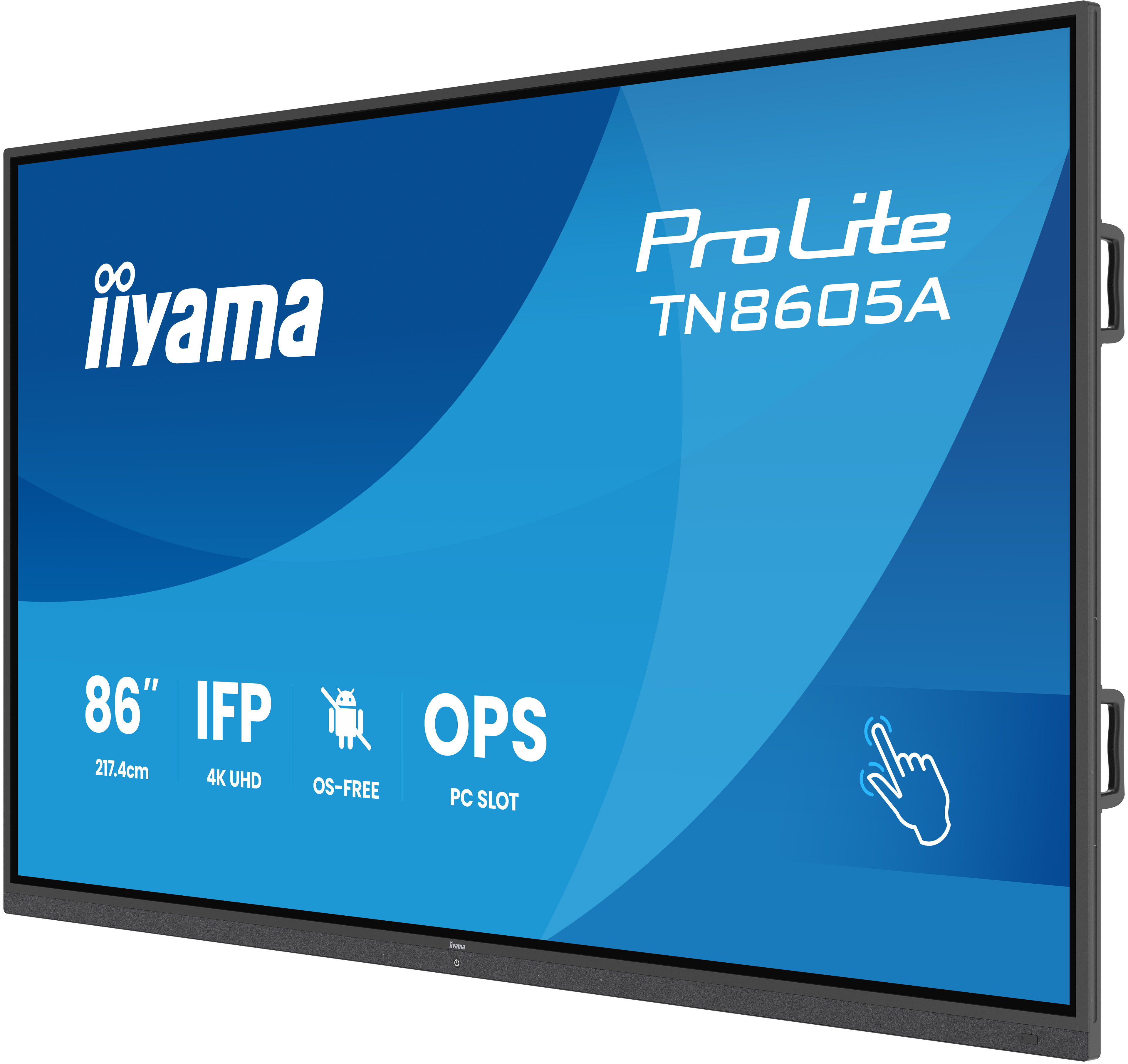 Iiyama TN8605A-B1AG 86 IFP OS-Free 40-Points DeepContrast - Flachbildschirm (TFT/LCD) - 8 ms