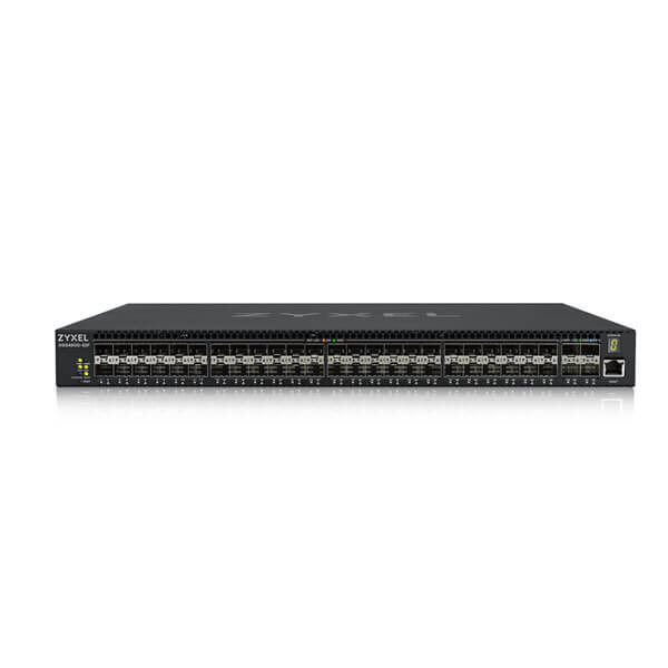 ZyXEL XGS4600-52F - Switch - L3 - managed - 48 x Gigabit SFP + 4 x 10 Gigabit SFP+