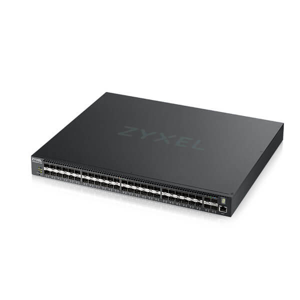 ZyXEL XGS4600-52F - Switch - L3 - managed - 48 x Gigabit SFP + 4 x 10 Gigabit SFP+