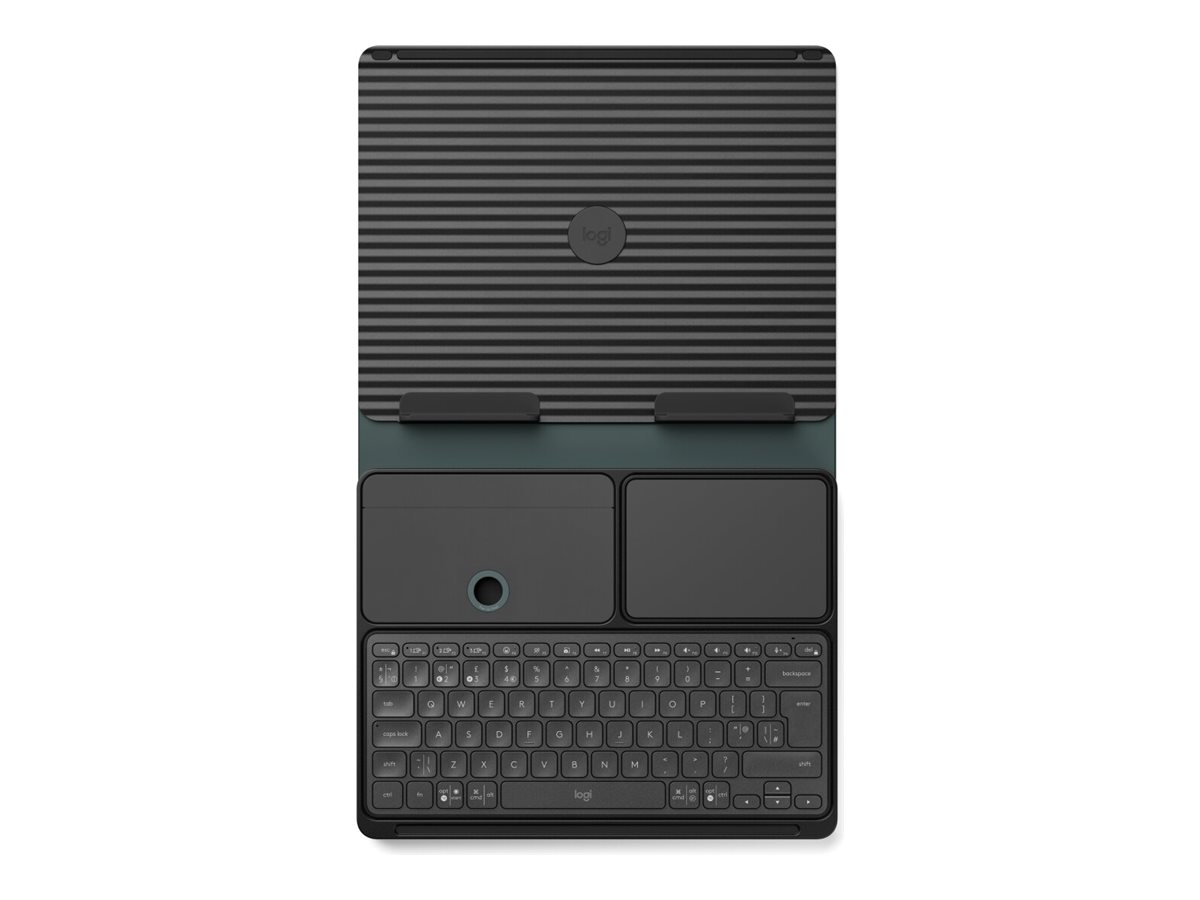 Logitech Casa Pop-Up Desk - Tastatur- und Touchpad-Set