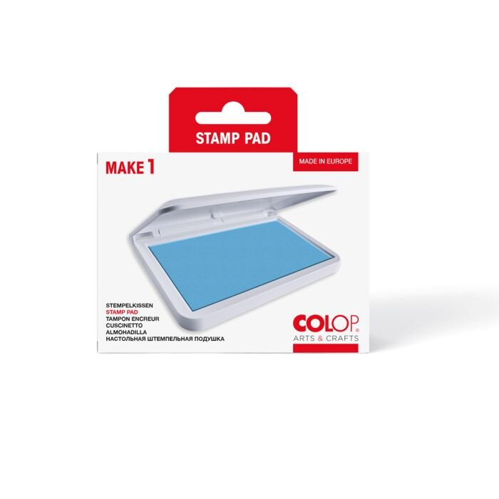 COLOP Make 1 Stempelkissen Blau 1 Stueck e