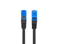 Lanberg PCF6A-10CC-0150-BK - 1,5 m - Cat6a - S/FTP (S-STP) - RJ-45 - RJ-45