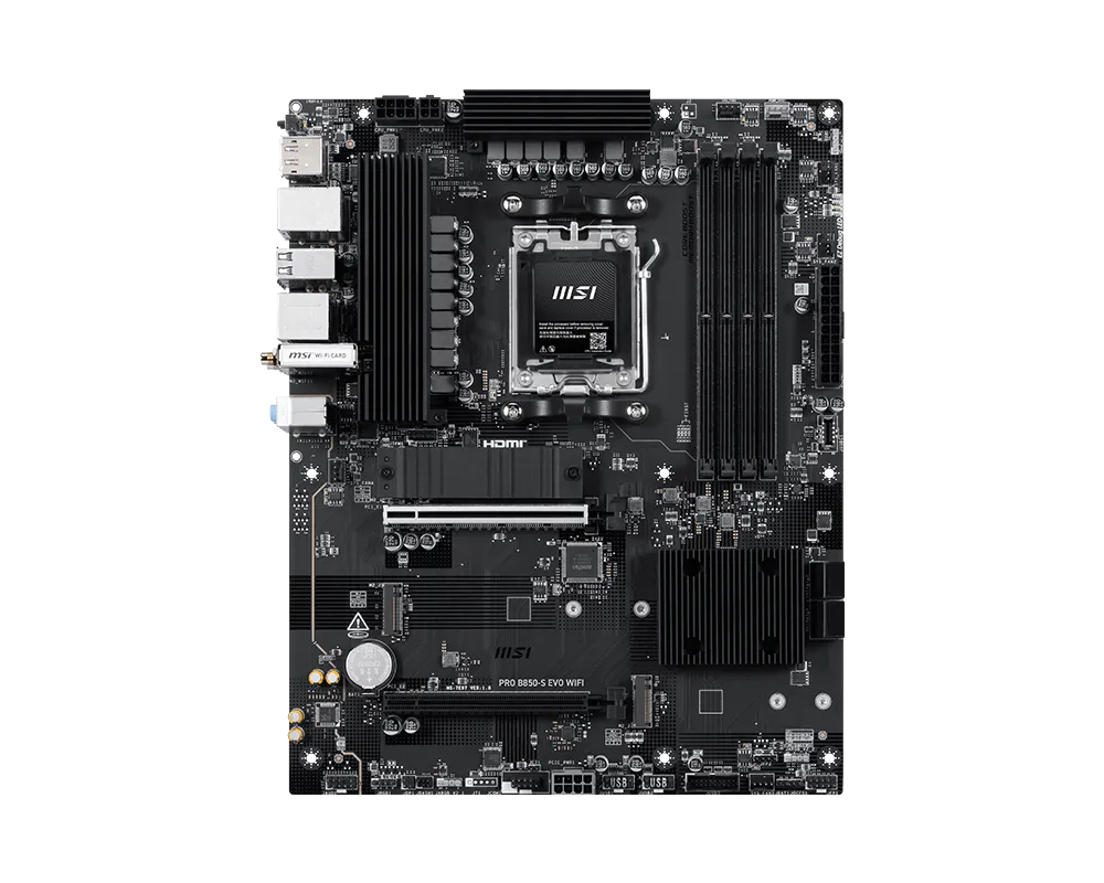 MSI PRO B850-S EVO WIFI scheda madre AMD B850 Socket AM5 ATX