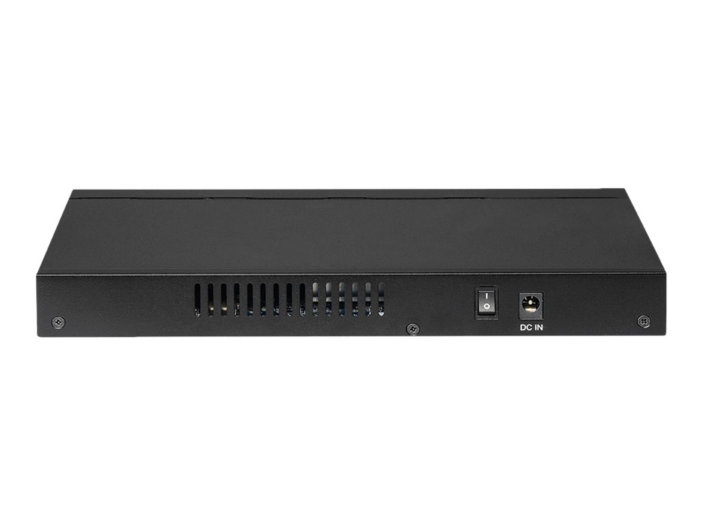 Edimax GS-3008P switch di rete Gestito Gigabit Ethernet (10/100/1000) Supporto Power over Ethernet (PoE) Nero