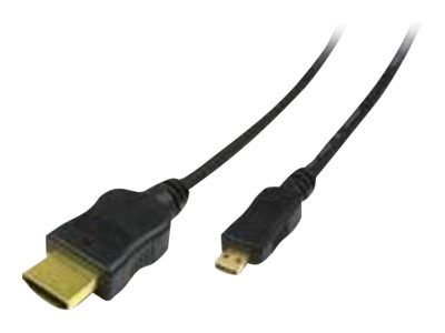 MEDIARANGE HDMI mit Ethernetkabel - mikro HDMI (M)