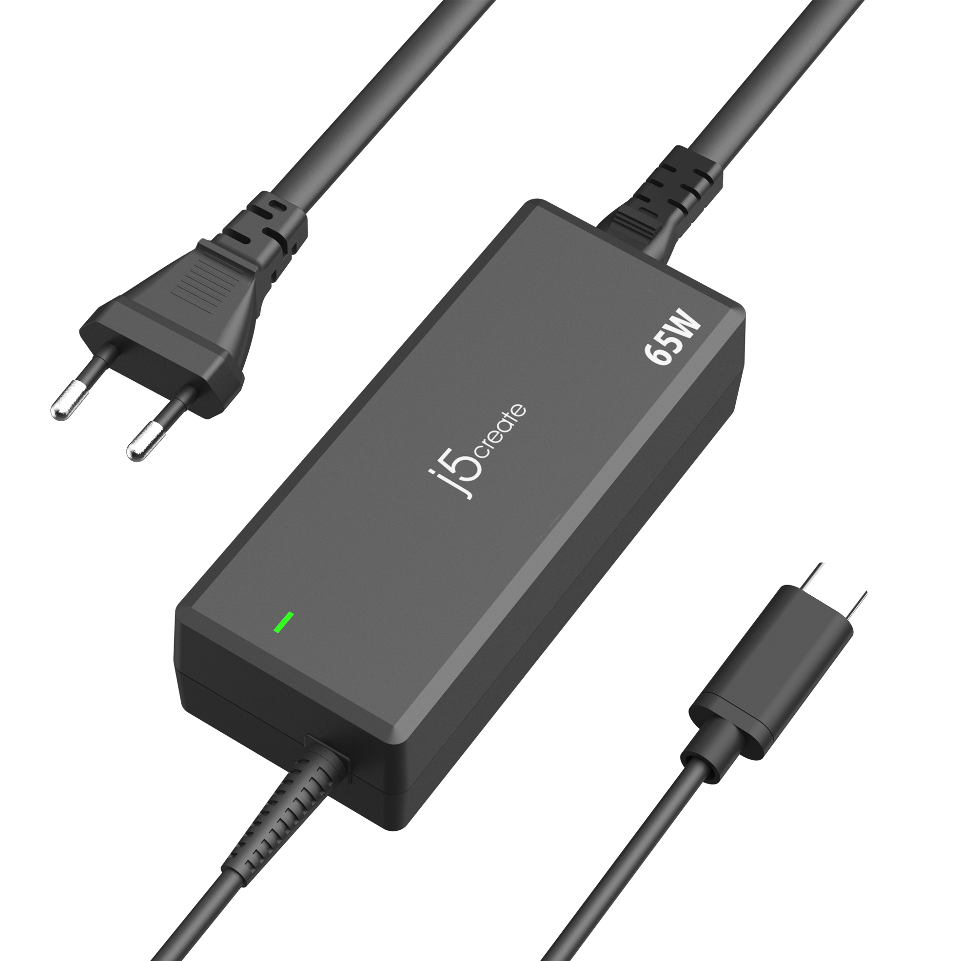 j5create Adaptador de Corriente USB-C� PD de 65W