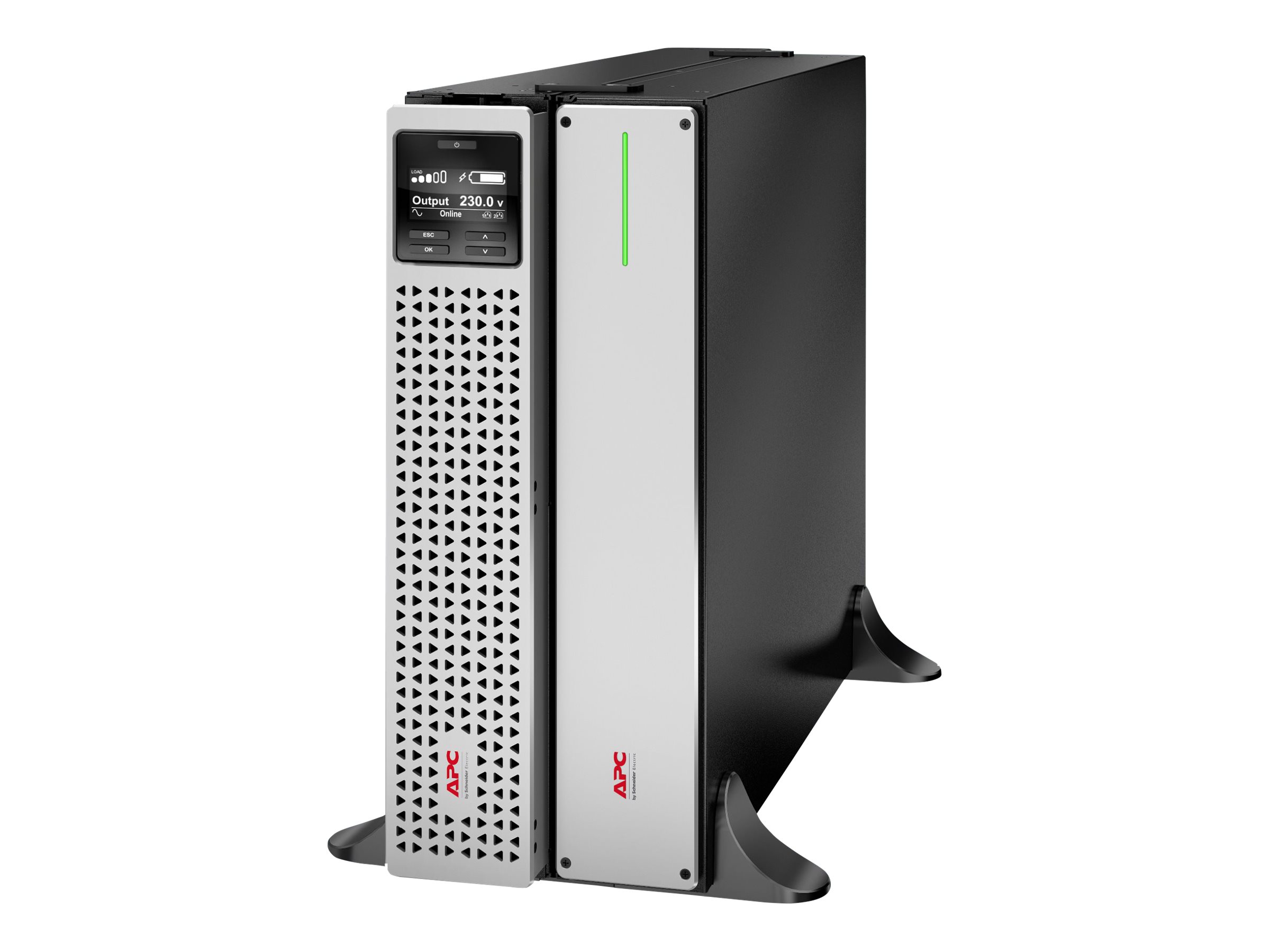 APC SRTL1500RM4UXLI-NC gruppo di continuit� (UPS) Doppia conversione (online) 1,5 kVA 1350 W 8 presa(e) AC