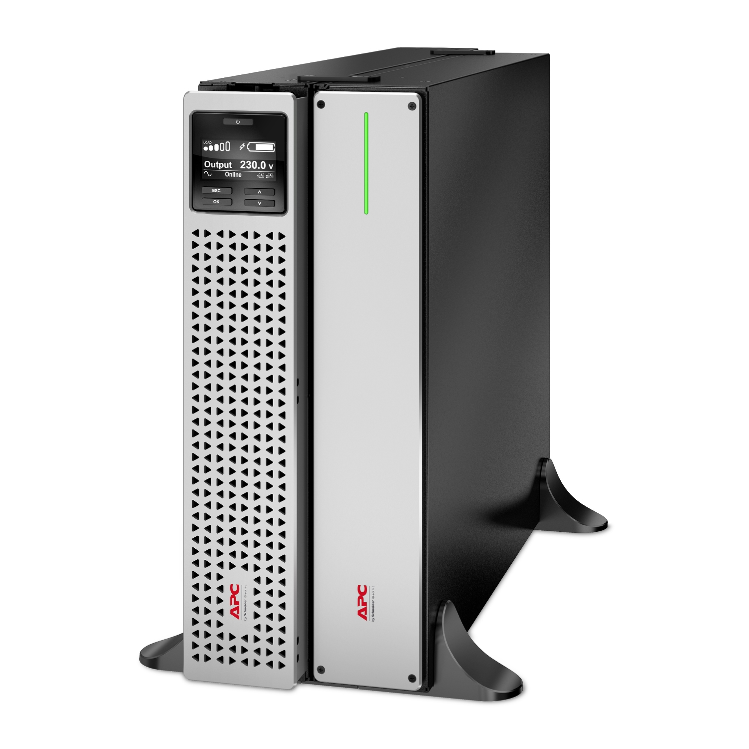 APC SRTL1500RM4UXLI-NC gruppo di continuit� (UPS) Doppia conversione (online) 1,5 kVA 1350 W 8 presa(e) AC