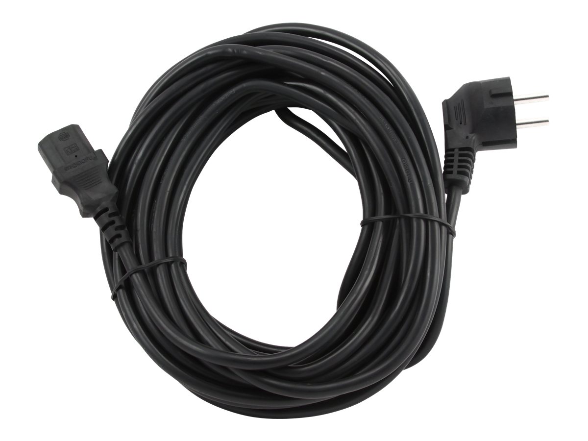 Gembird PC-186-VDE-10M cavo di alimentazione Nero CEE7/4 Accoppiatore C14
