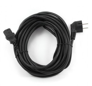 Gembird PC-186-VDE-10M c�ble �lectrique Noir CEE7/4 Coupleur C14