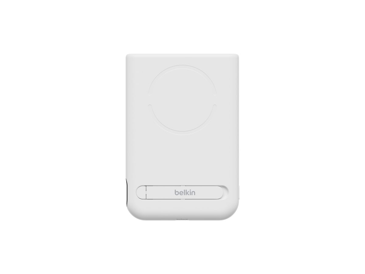 Belkin UltraCharge Pro - Induktive Power Bank - mit magnetischem Ring - 10000 mAh - 25 watt - Fast Charge (magnetisch, USB-C)