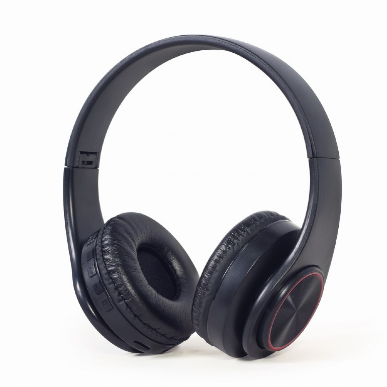 Gembird BHP-LED-01 cuffia e auricolare Con cavo e senza cavo A Padiglione Musica/Giornaliera Micro-USB Bluetooth Nero