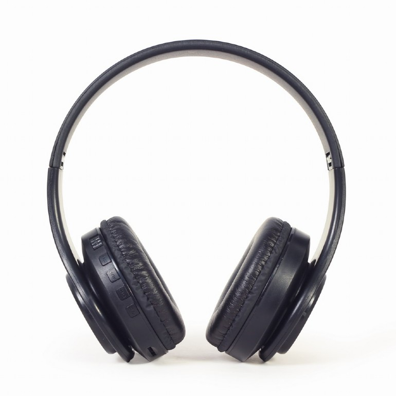 Gembird BHP-LED-01 cuffia e auricolare Con cavo e senza cavo A Padiglione Musica/Giornaliera Micro-USB Bluetooth Nero