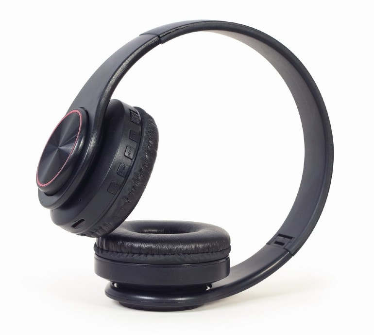 Gembird BHP-LED-01 cuffia e auricolare Con cavo e senza cavo A Padiglione Musica/Giornaliera Micro-USB Bluetooth Nero