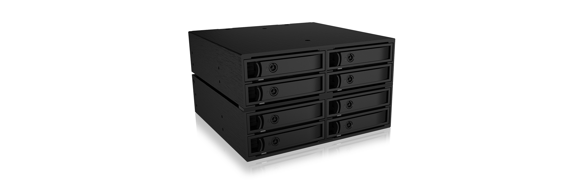 ICY BOX IB-2281SAS-12G disk array Black