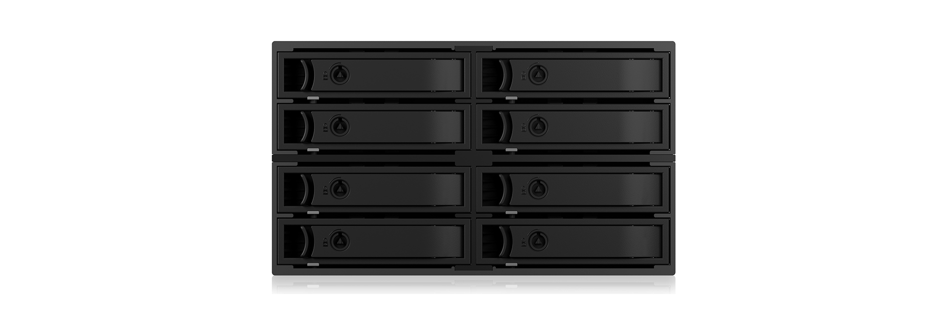 ICY BOX IB-2281SAS-12G disk array Black