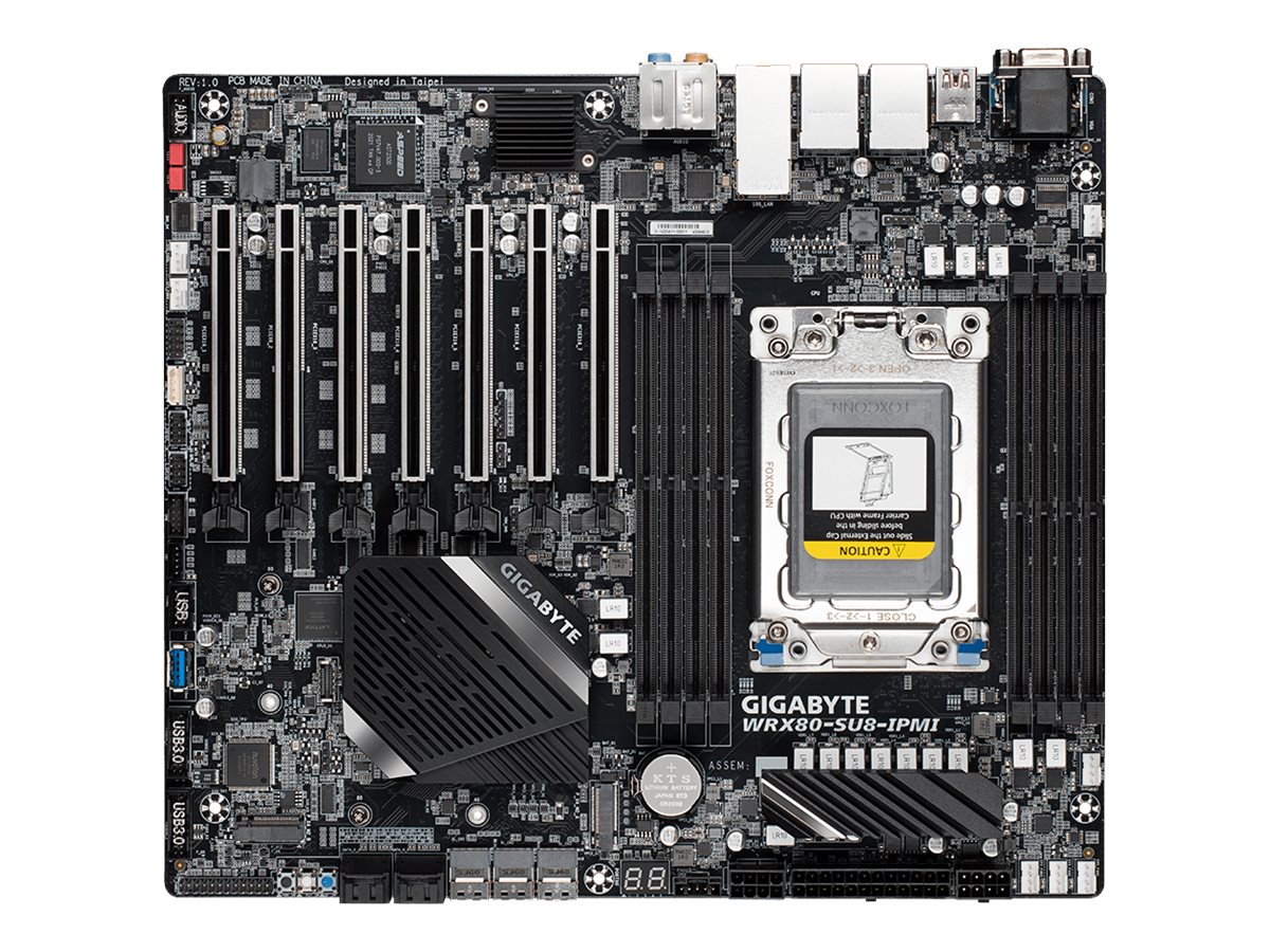 Gigabyte WRX80-SU8-IPMI | Gigabyte WRX80-SU8-IPMI motherboard AMD WRX80 ...