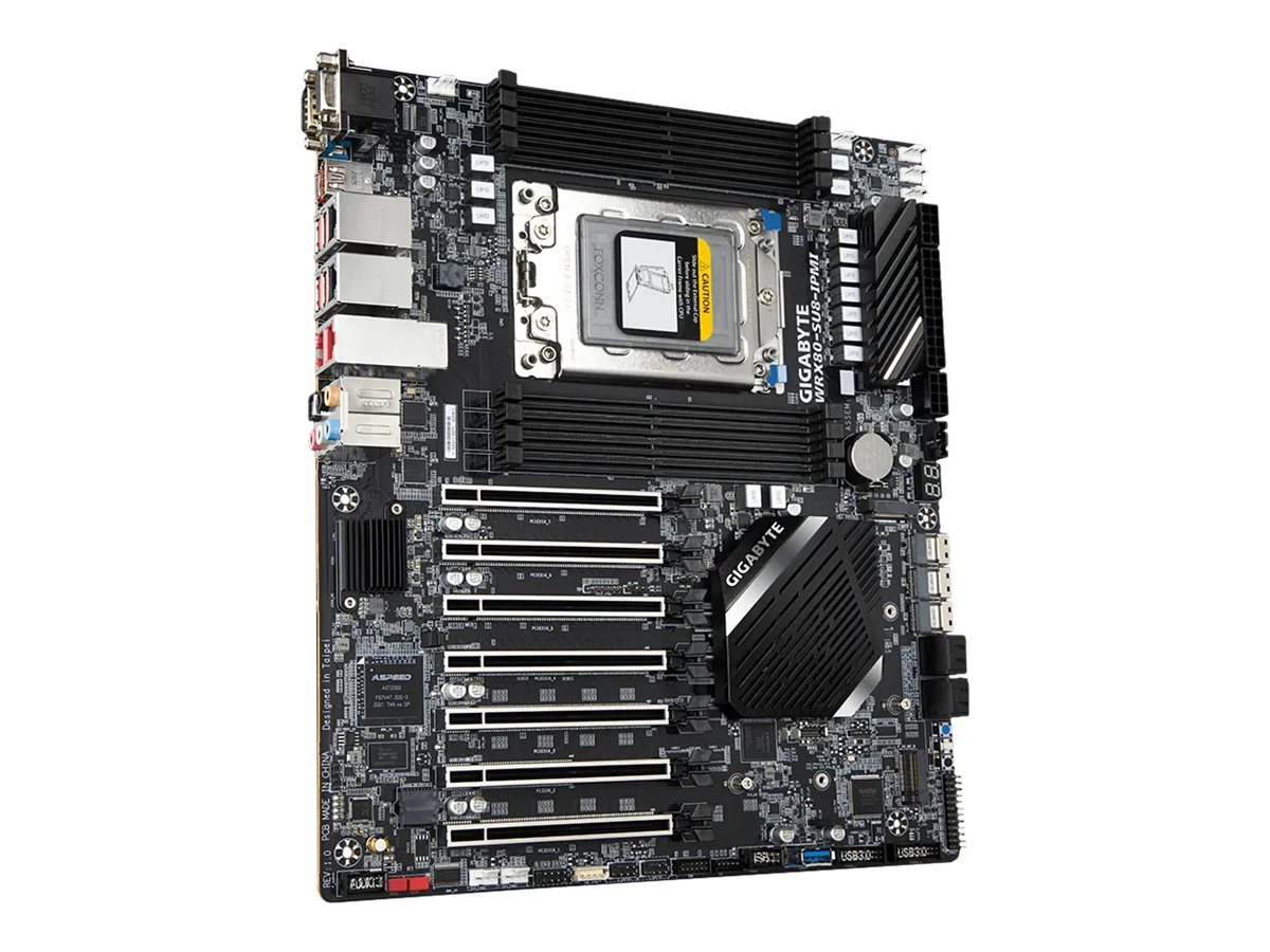 Gigabyte WRX80-SU8-IPMI | Gigabyte WRX80-SU8-IPMI motherboard AMD WRX80 ...