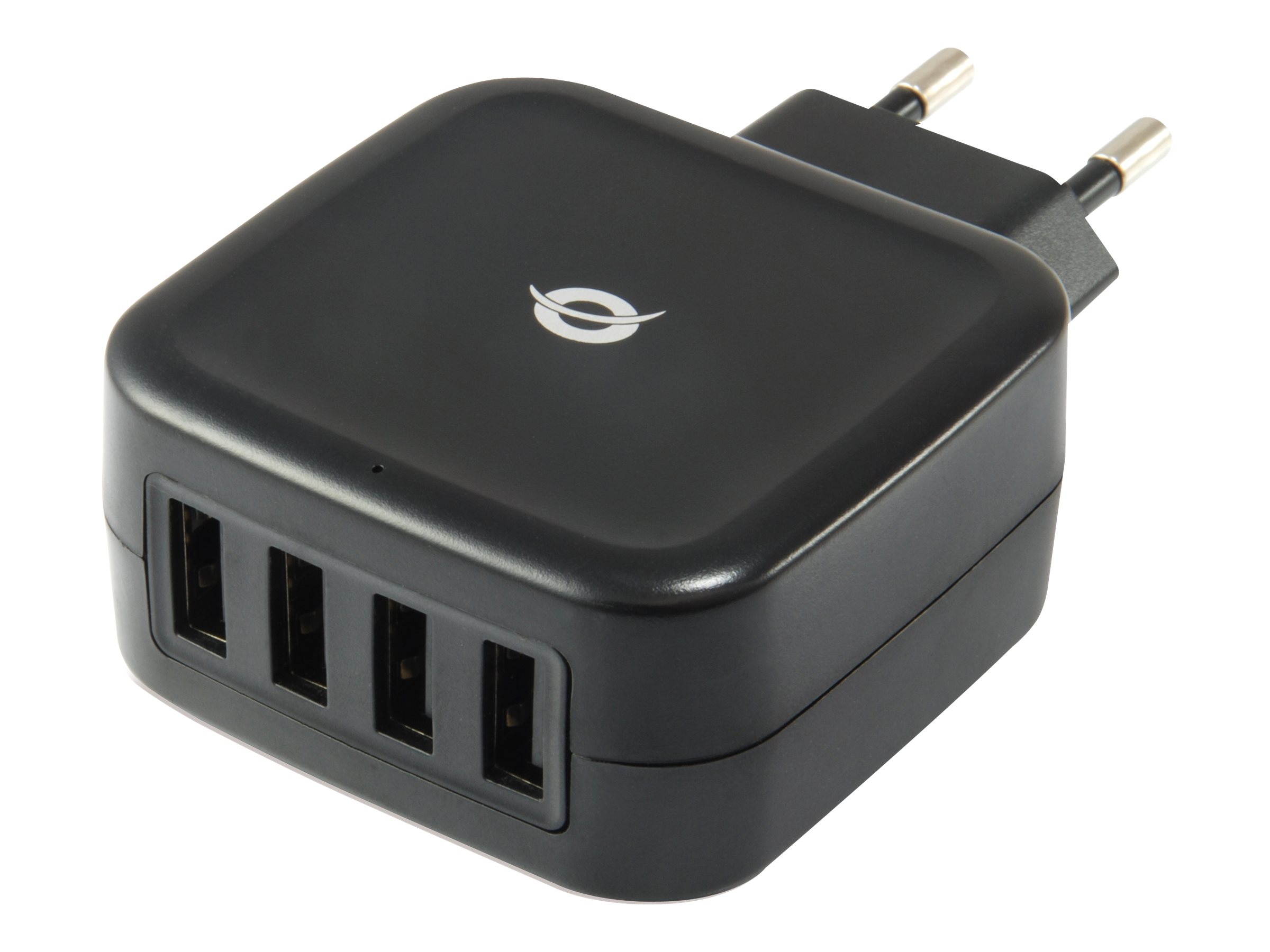 Conceptronic ALTHEA04B mobile device charger Universal Black AC Indoor