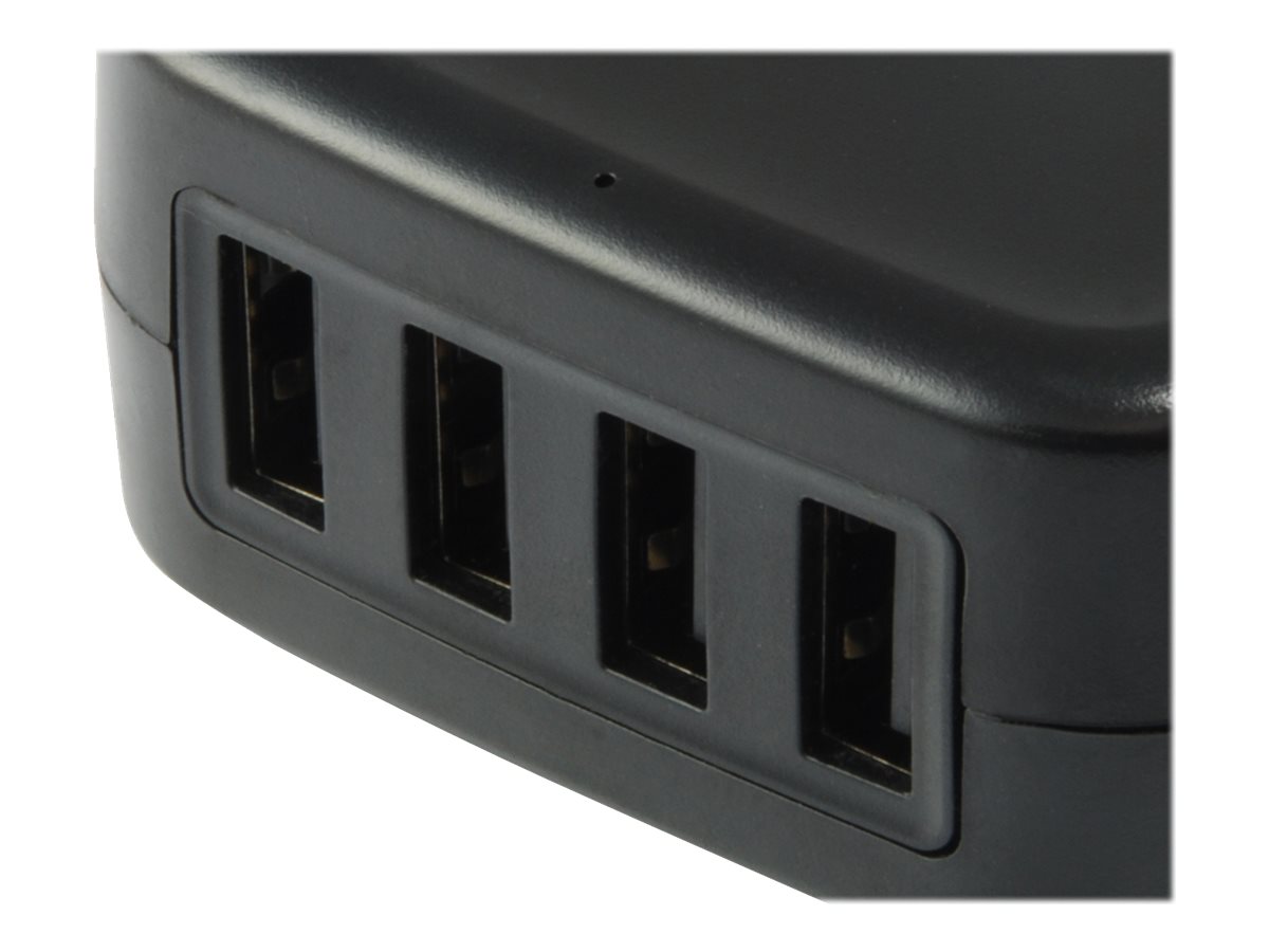 Conceptronic ALTHEA04B mobile device charger Universal Black AC Indoor