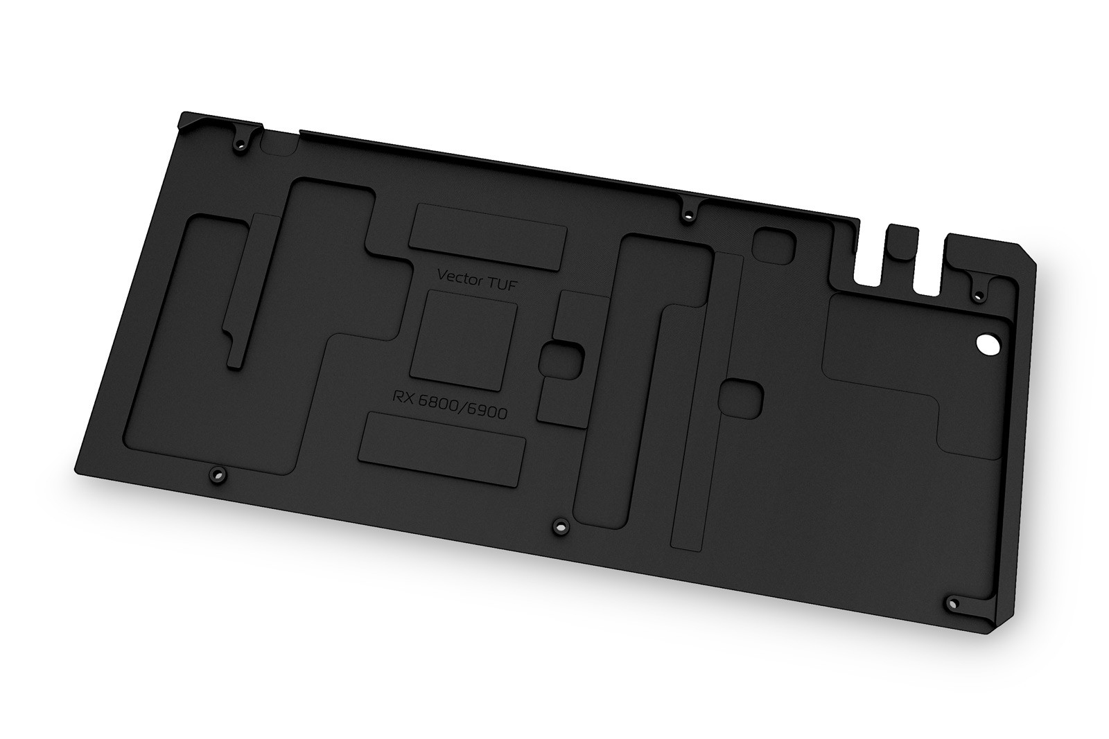 EK Water Blocks 3831109836835 - R�ckenplatte - Aluminium - Schwarz - EK-Quantum Vector TUF RX 6800/6900 - Slowenien