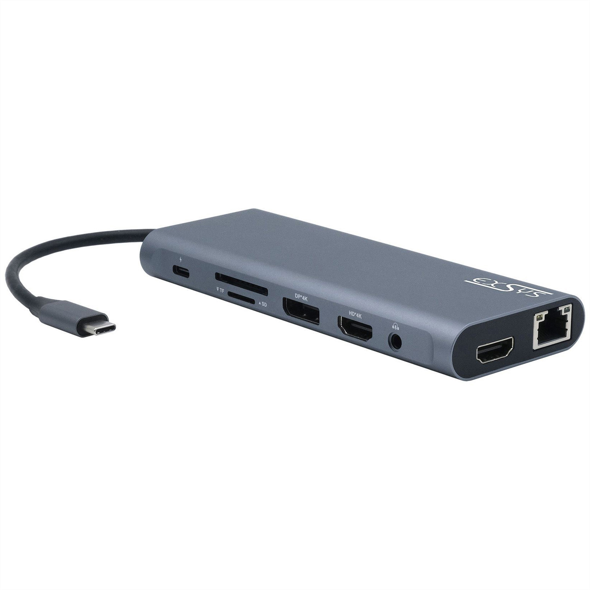 Exsys USB C Dockingstation 14in1 fr Notebook und MacBook