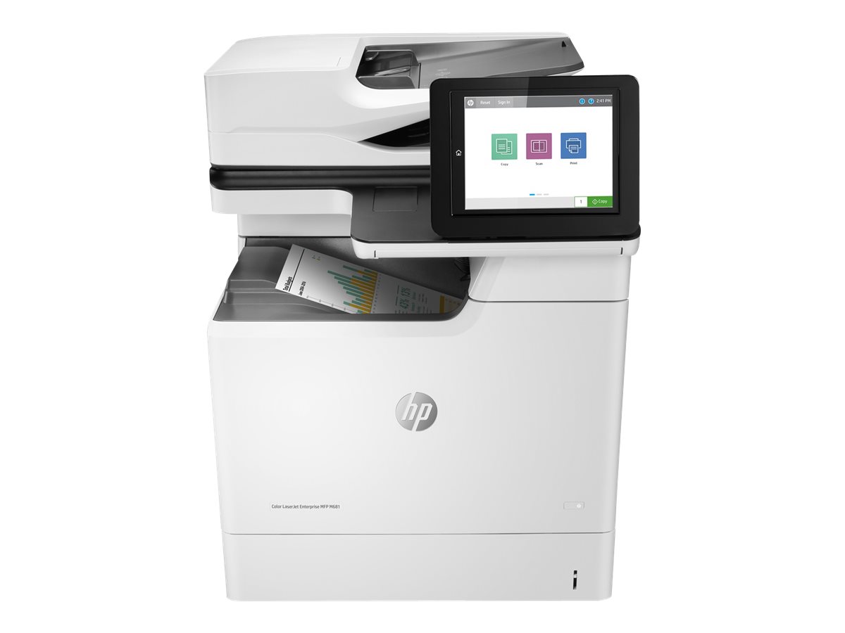 HP Color LaserJet Enterprise MFP M681dh, Print, copy, scan