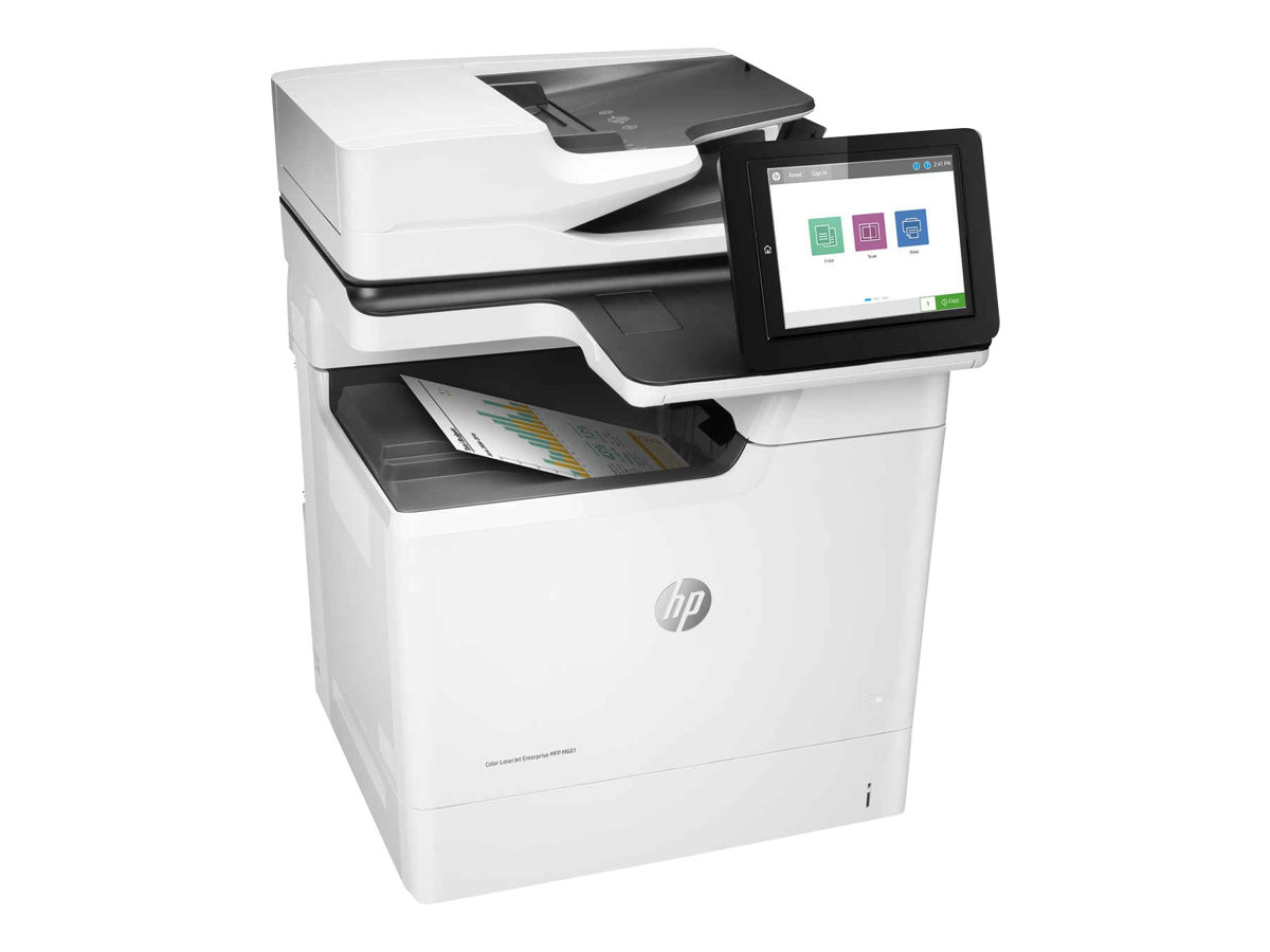 HP Color LaserJet Enterprise MFP M681dh, Print, copy, scan
