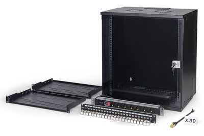 DIGITUS Netzwerk-Set SOHO Pro, 483 mm (19) - 12HE, 540 x 400 mm (B x T)