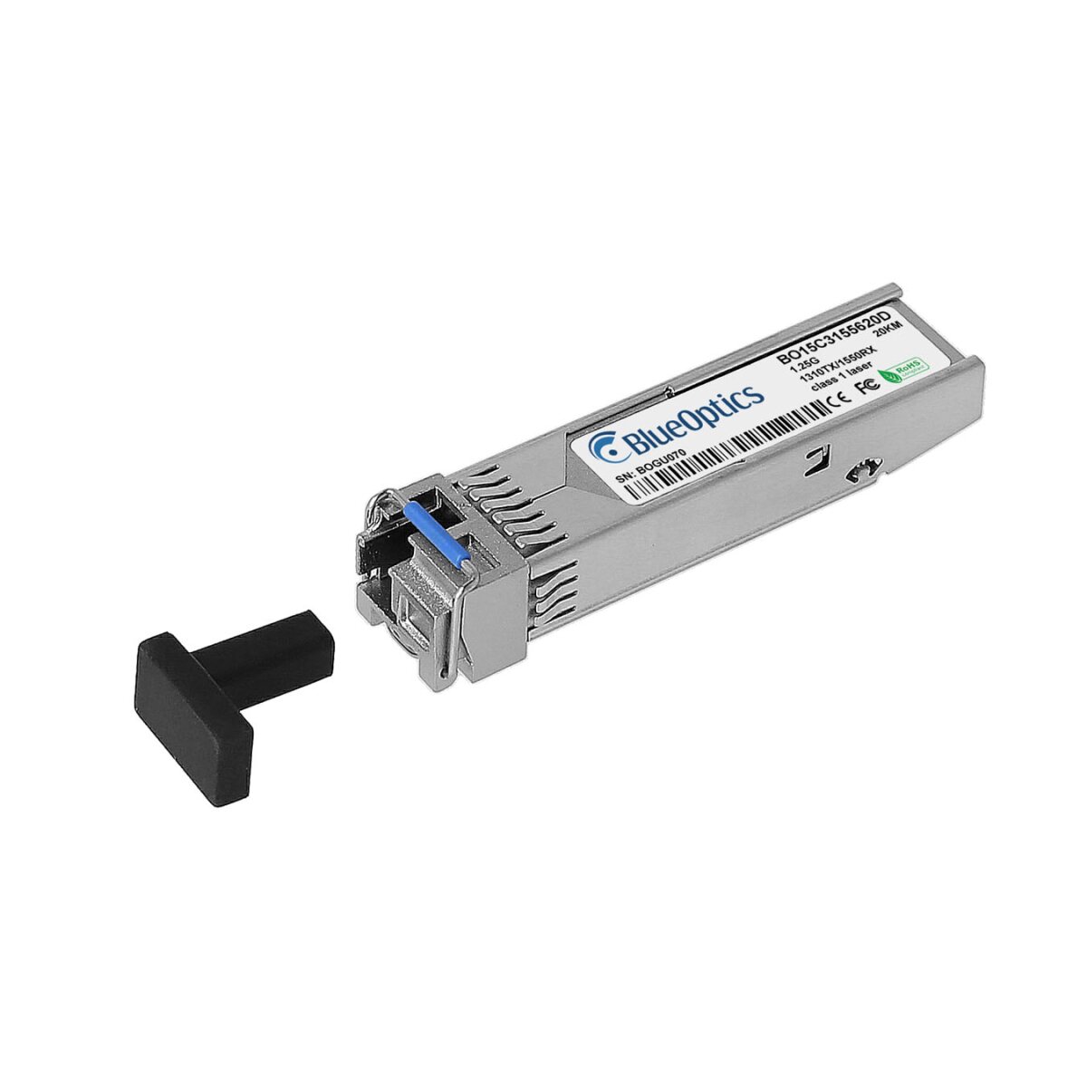 BlueOptics SFP-GE10KT13R15-BO red modulo transceptor Fibra �ptica 1250 Mbit/s