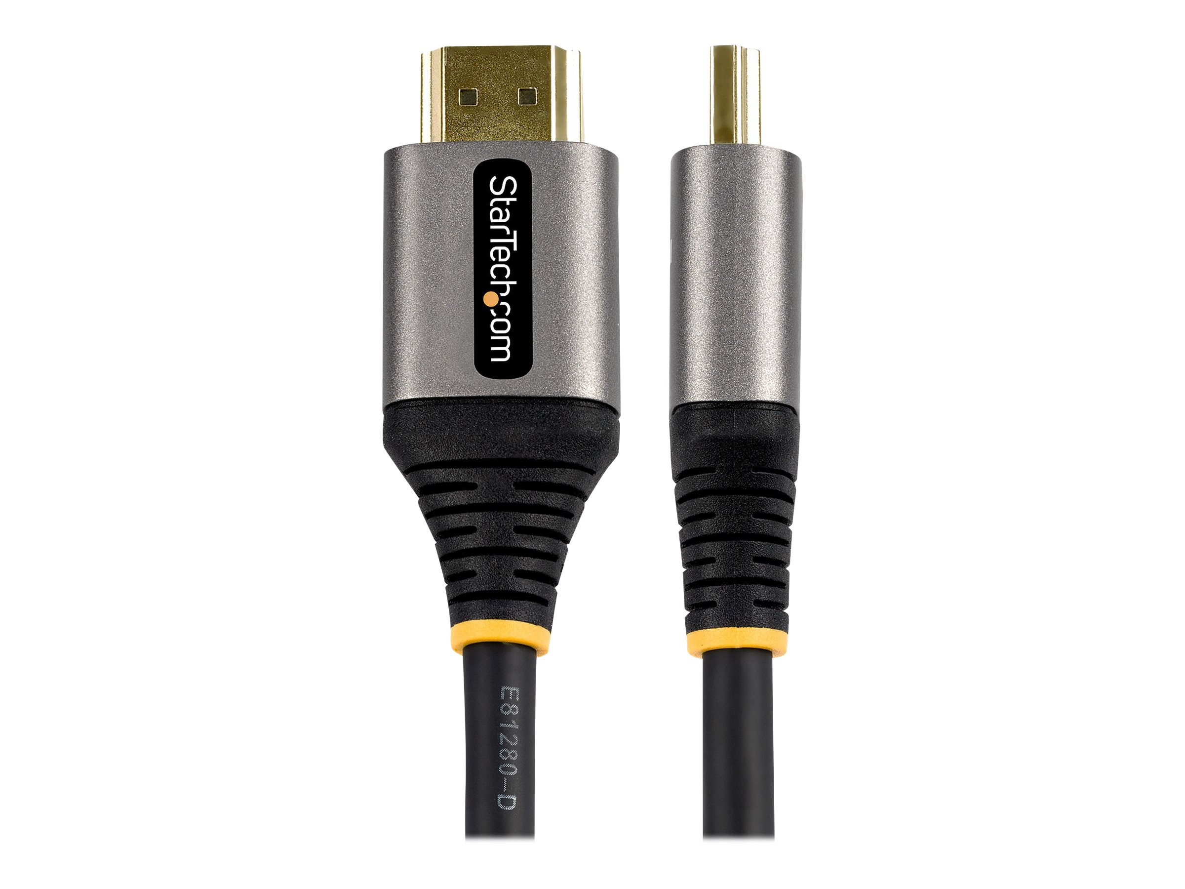 StarTech.com Câble HDMI 2.1 8k de 50cm - Cordon HDMI Certifié Haut Débit - Câble  HDMI 4k 120Hz/8k 60Hz HDR10+ eARC - Cordon HDMI Ultra HD 8K -  Moniteur/TV/Écran - Gaine TPE