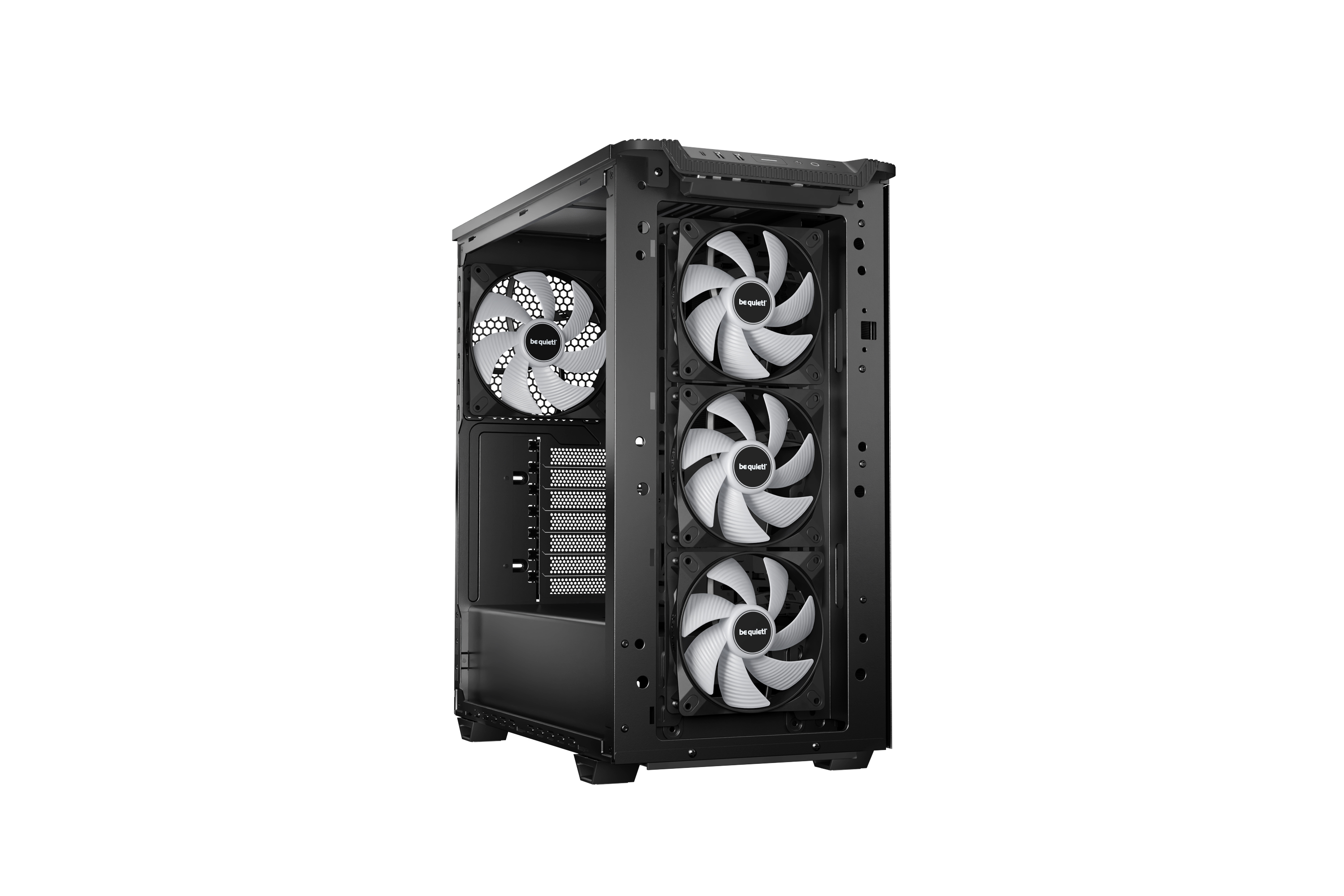 Be Quiet! Pure Base 501 LX - Midi-Tower - ATX - Seitenteil mit Fenster (geh�rtetes Glas)