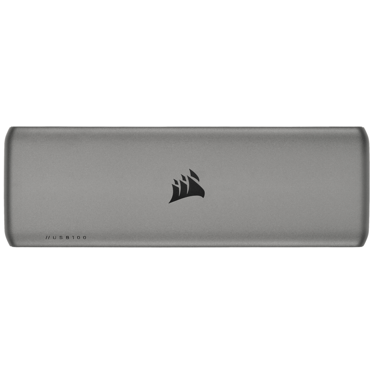 Corsair USB100 - Hub - 4 x SuperSpeed USB 3.0 + 3 x USB-C