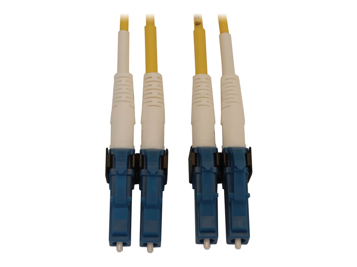 Eaton Tripp Lite Series 400G Duplex Singlemode 9/125 OS2 Switchable Fiber Optic Cable (LC/UPC M/M)