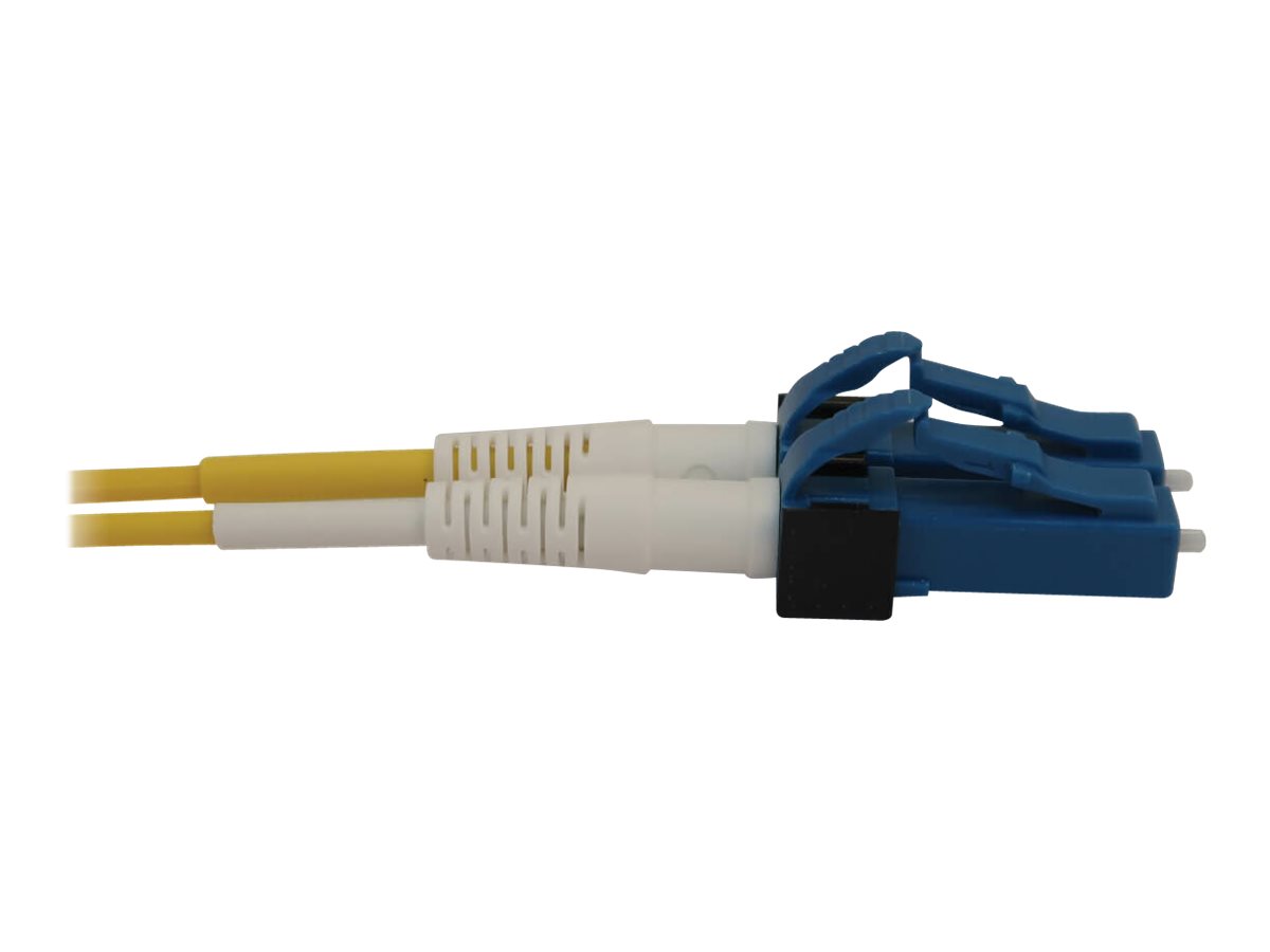 Eaton Tripp Lite Series 400G Duplex Singlemode 9/125 OS2 Switchable Fiber Optic Cable (LC/UPC M/M)