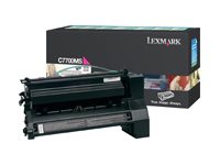 Lexmark Magenta Return Program Print Cartridge for C770/C772 toner cartridge Original