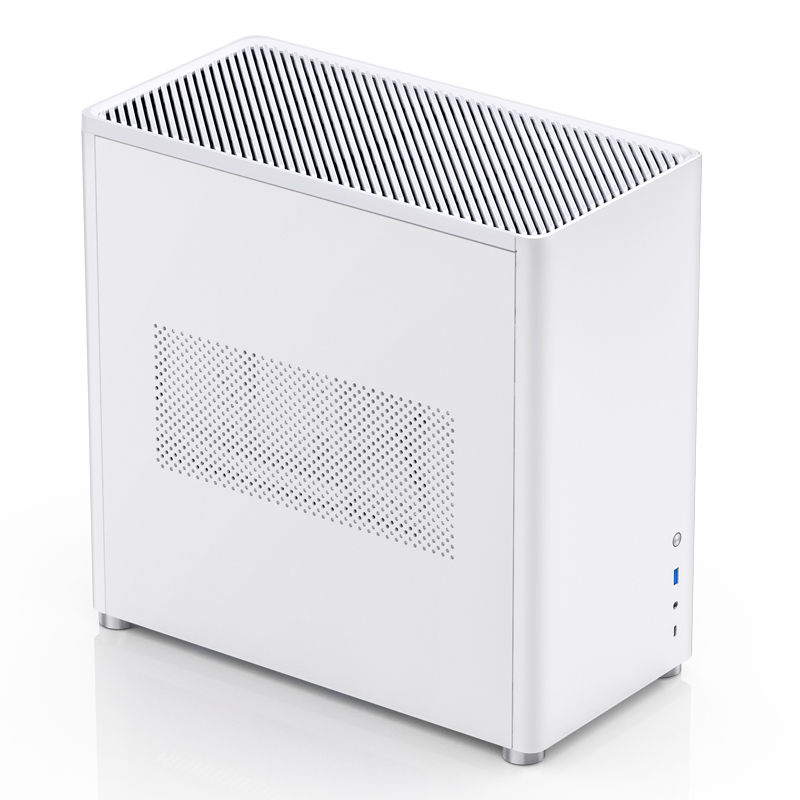 Jonsbo D40 ATX Geh�use Tempered Glass - wei� - Midi/Minitower