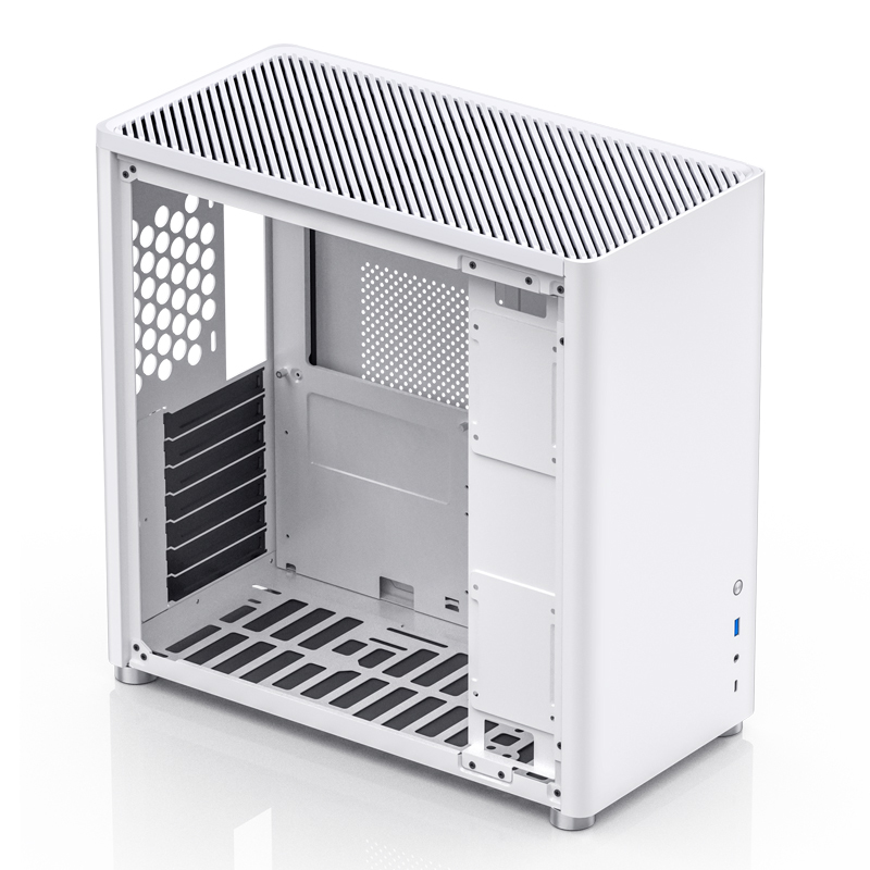 Jonsbo D40 ATX Geh�use Tempered Glass - wei� - Midi/Minitower