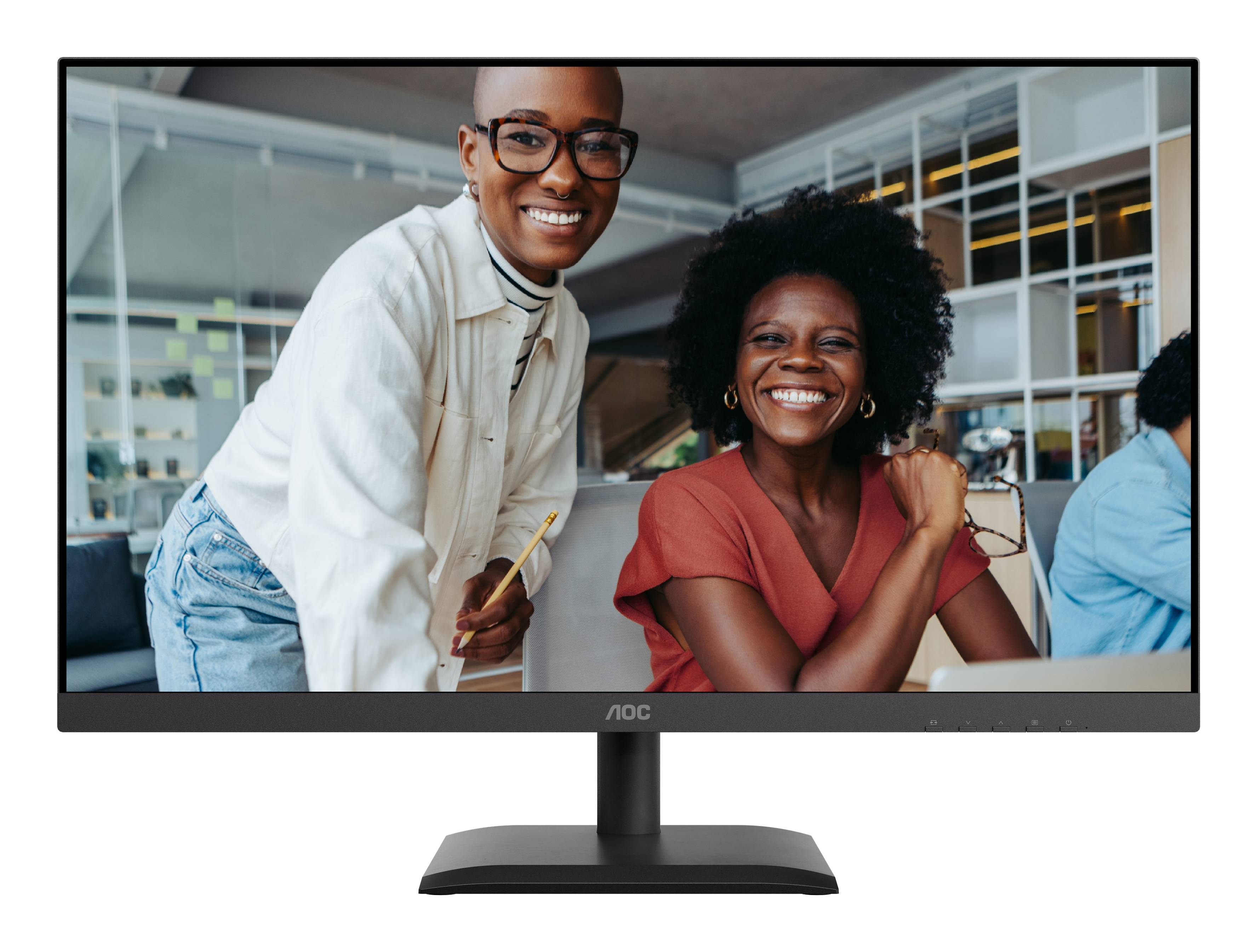 AOC E4 U27E4CV computer monitor 68.6 cm (27) 3840 x 2160 pixels 4K Ultra HD LED Black
