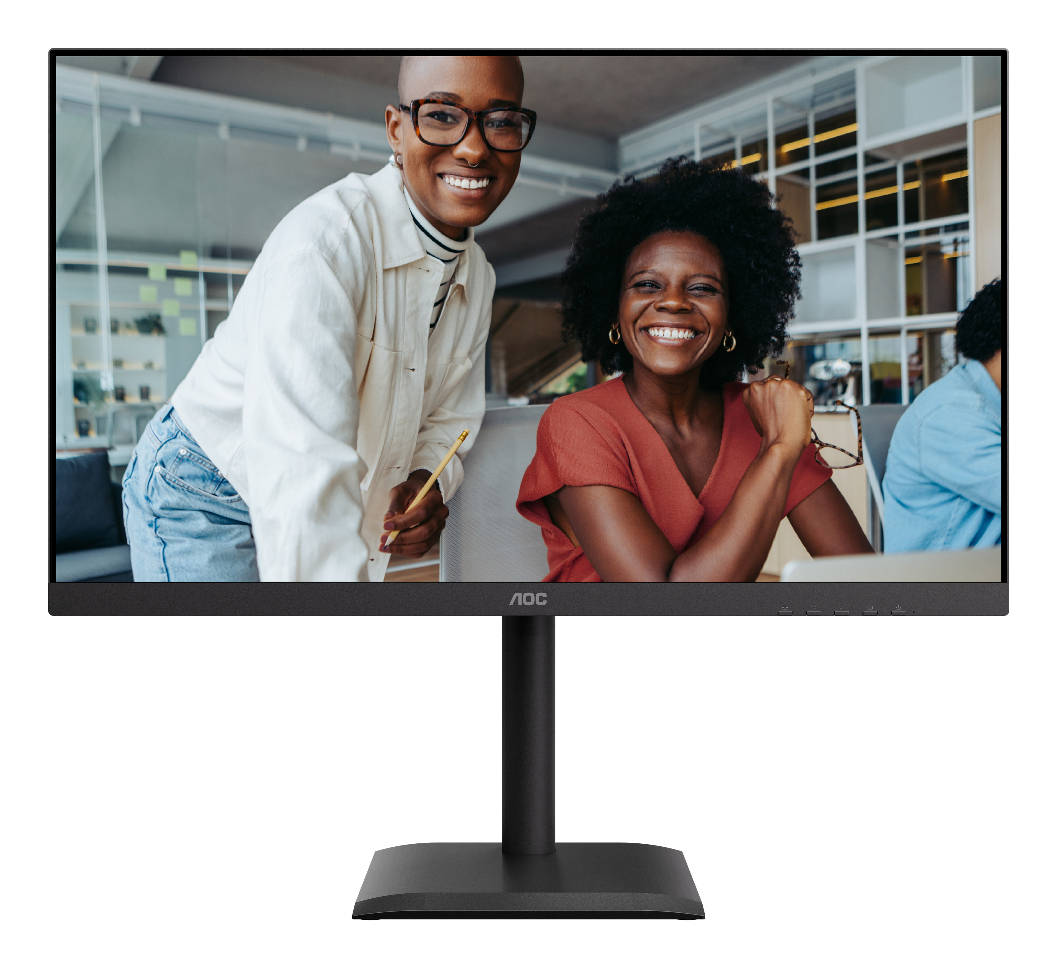 AOC E4 U27E4CV computer monitor 68.6 cm (27) 3840 x 2160 pixels 4K Ultra HD LED Black